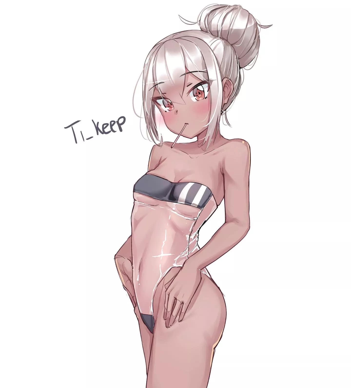 Gris Swimsuit Blush (ti_keep) [Original]