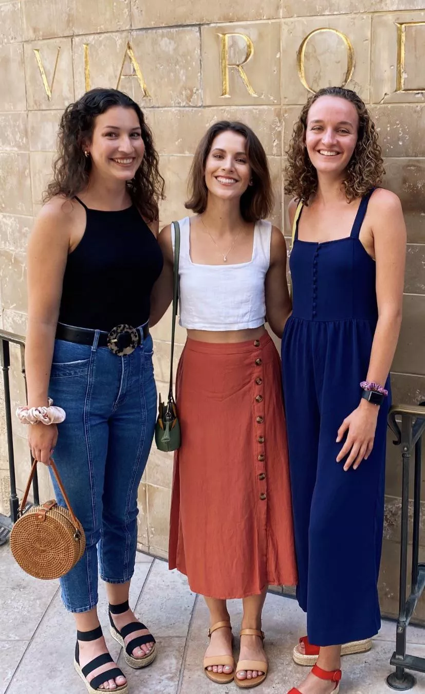 How would you rank these tall beautiful women with long hair and cute summer outfits?