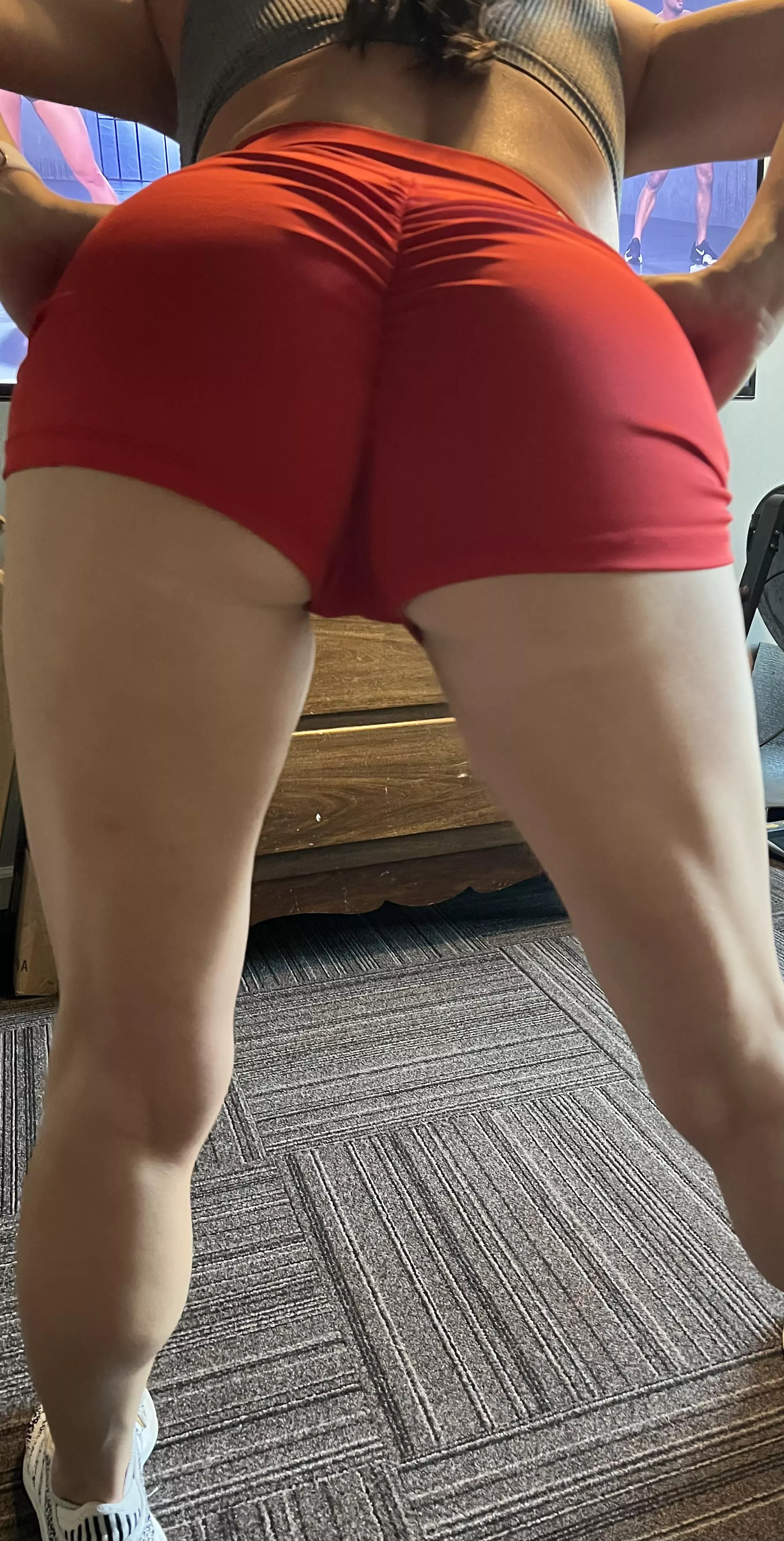 I need some sheer yoga shorts!