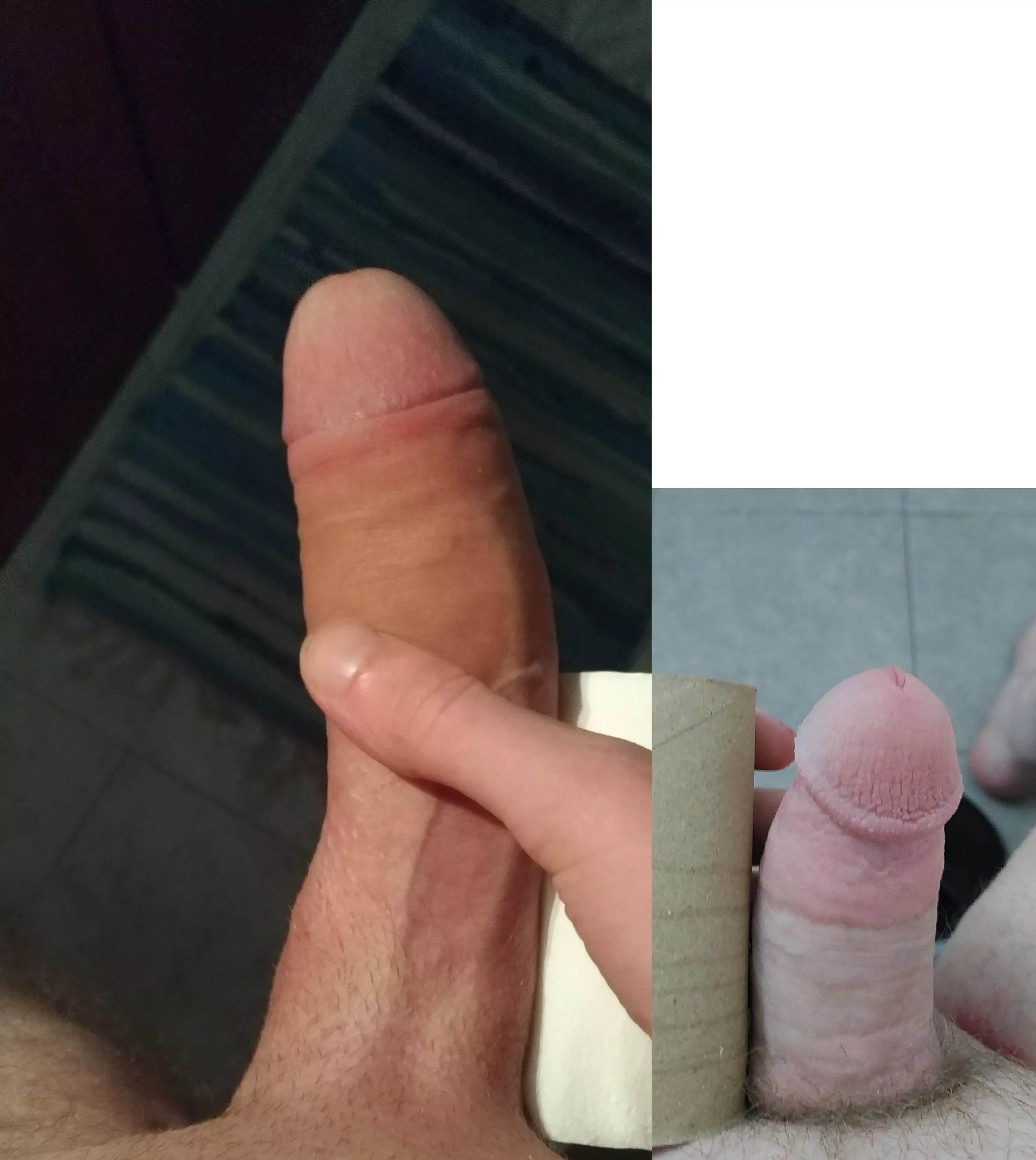 I (on the left) was absolutely humiliated by u/BWCDeep98 's beautiful huge cock