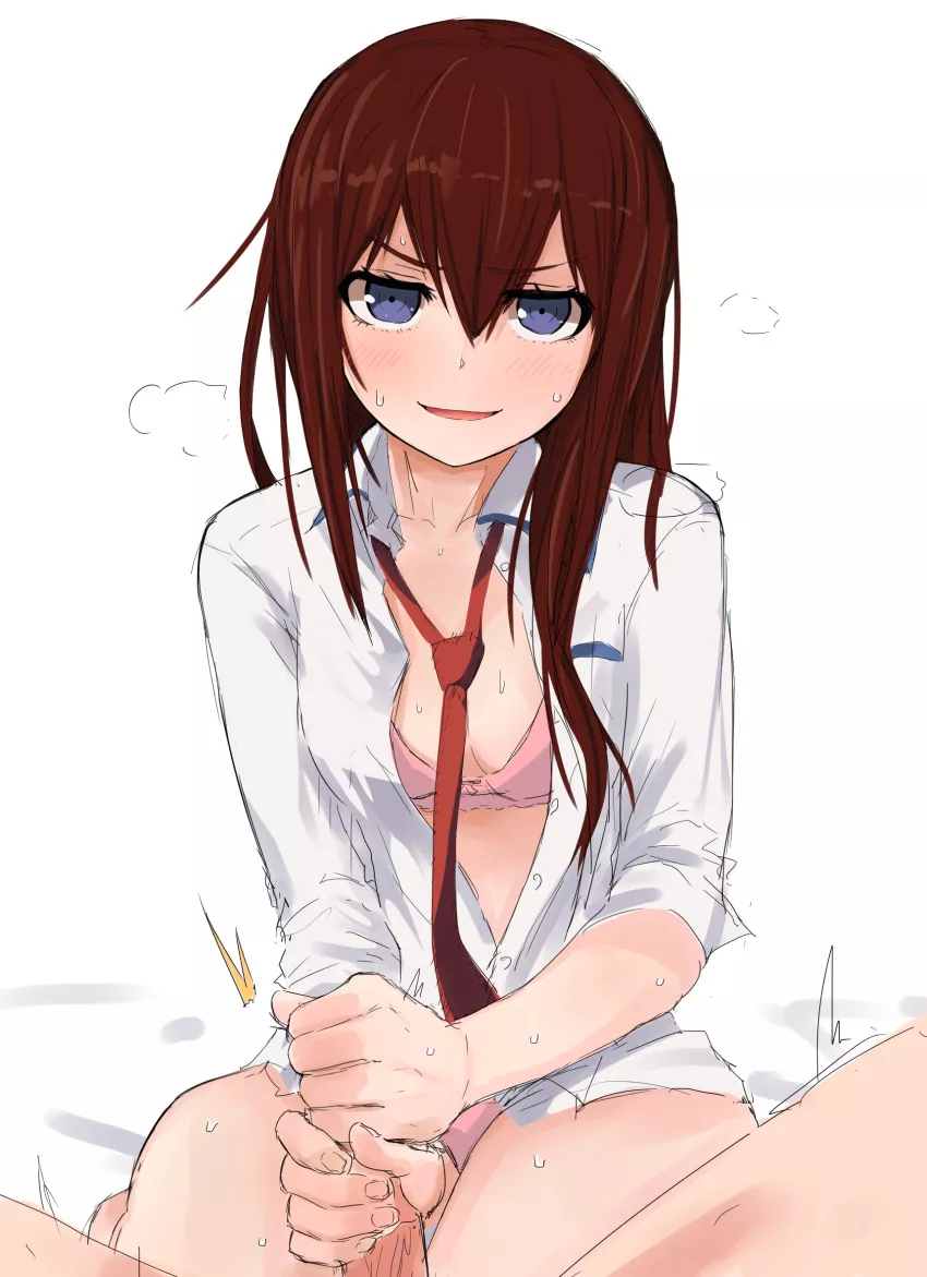 Kurisu is just toying with him