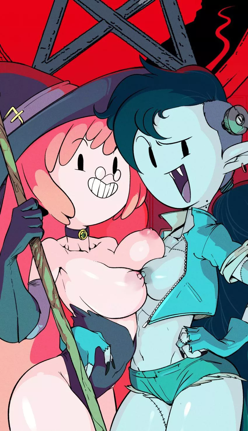 Marceline and Pb (yellow_elephant)