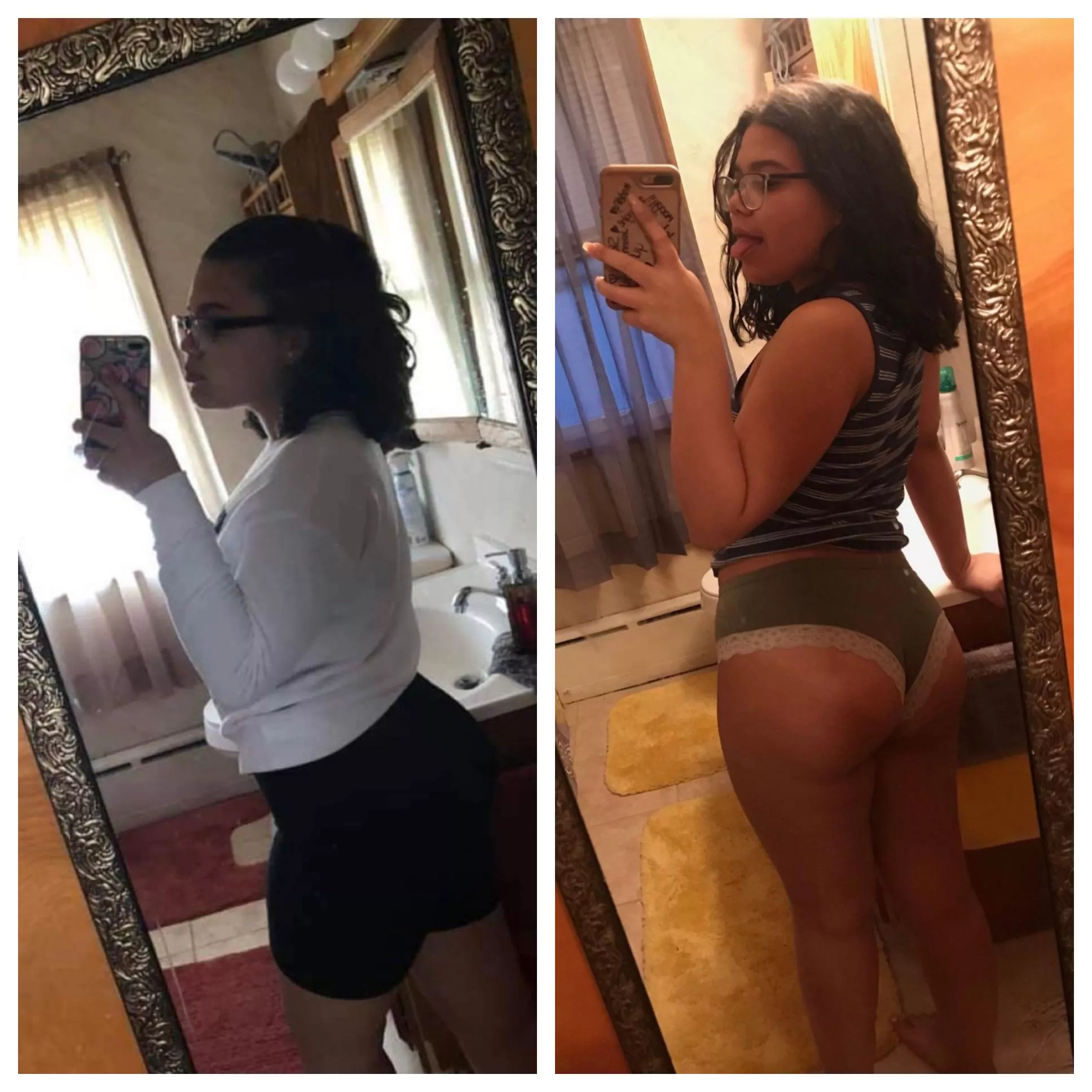 My thick 18yr Dominican slut girlfriend