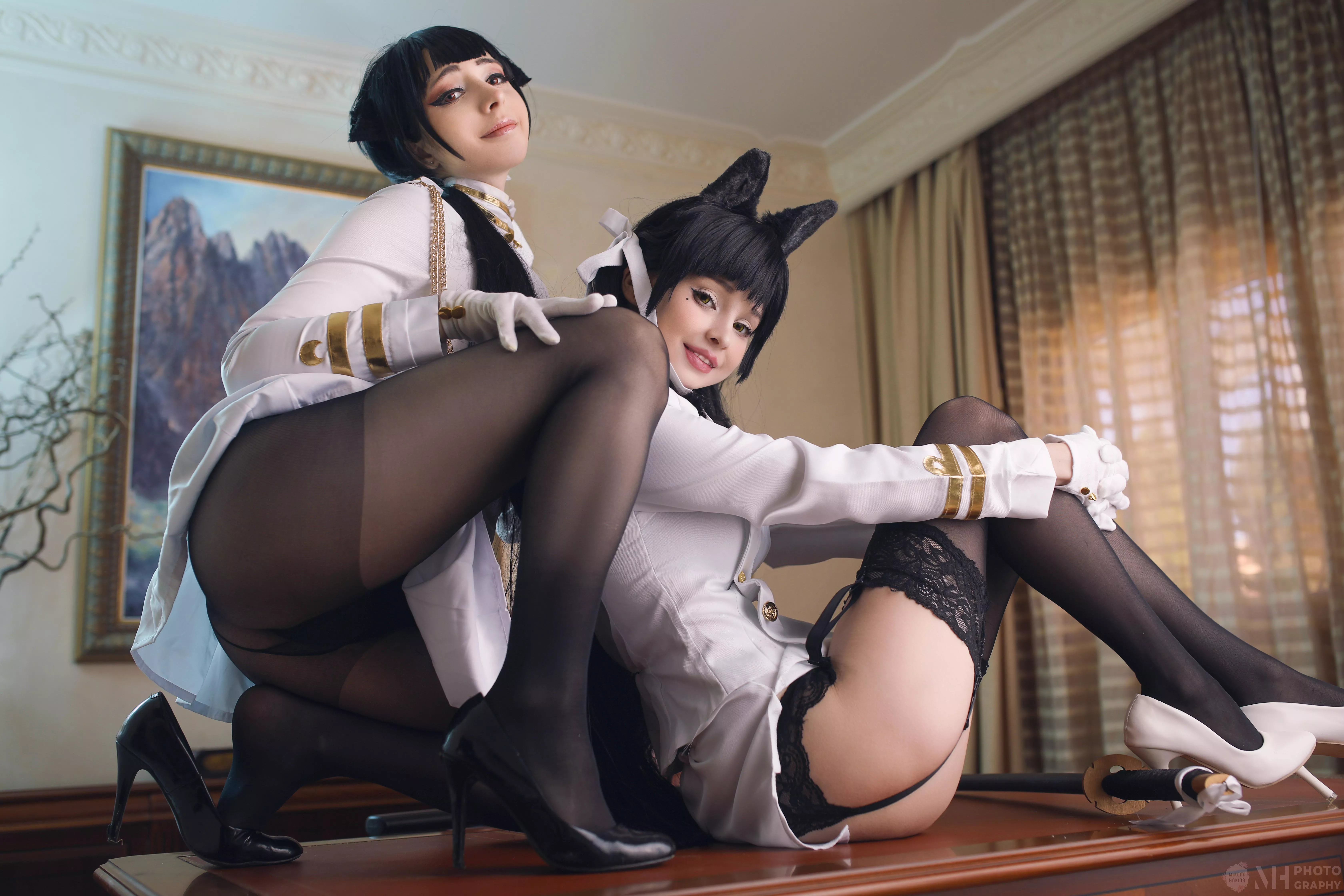 Pov: you are the commander in Azur Lane and you are entering your office to this scene