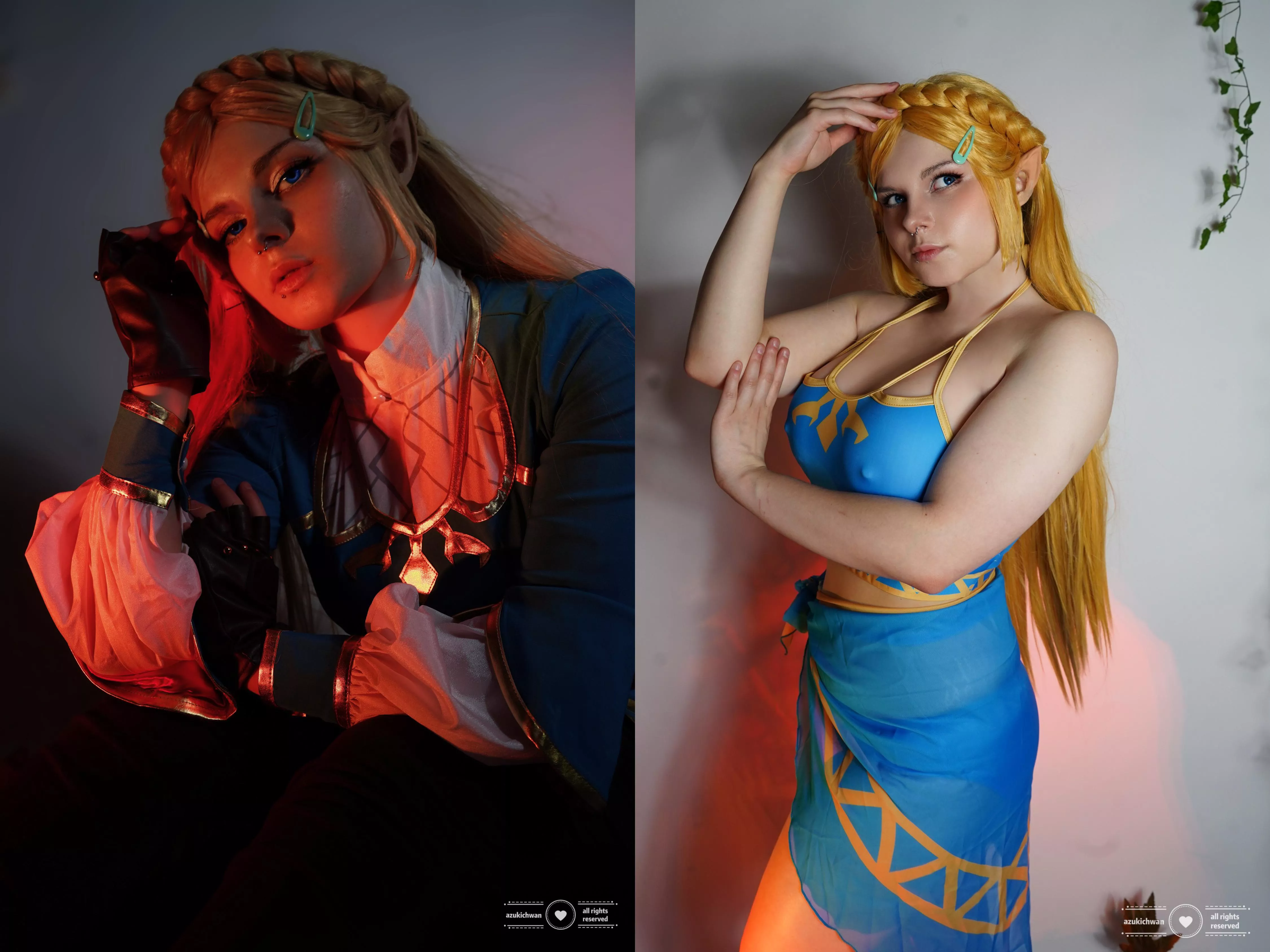 [self] Princess Zelda Cosplay By Azukichwan