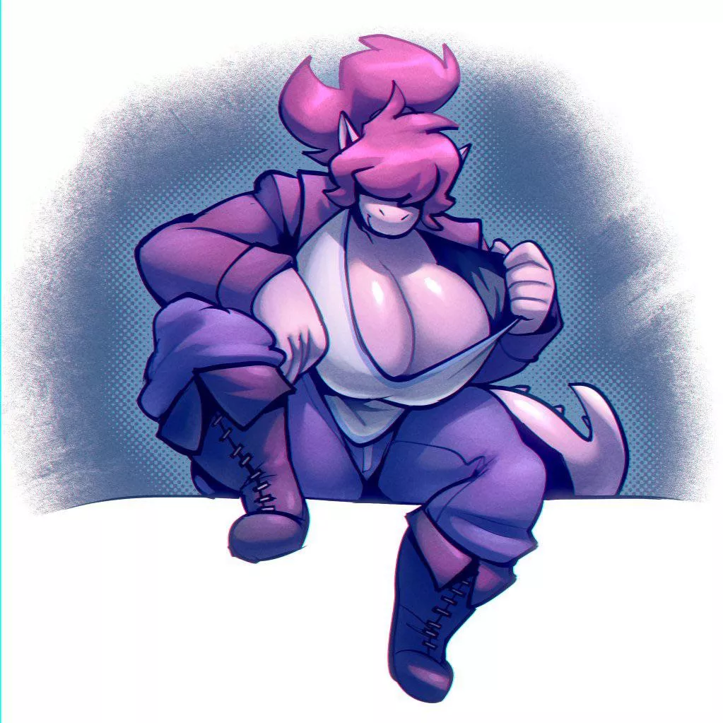 [Susie] big tiddy Dino girl (@darnact)