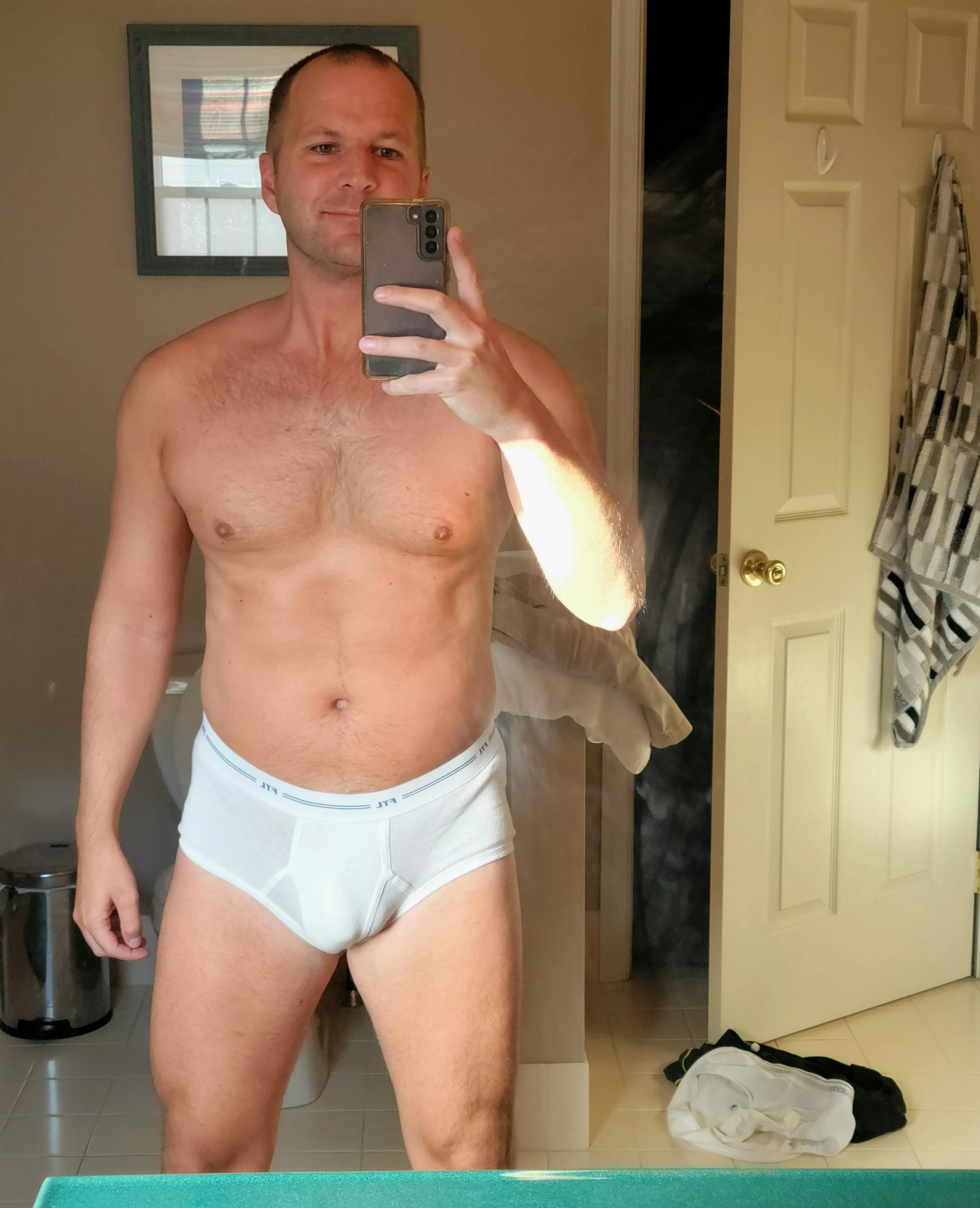 who has tried on dad briefs? [36]