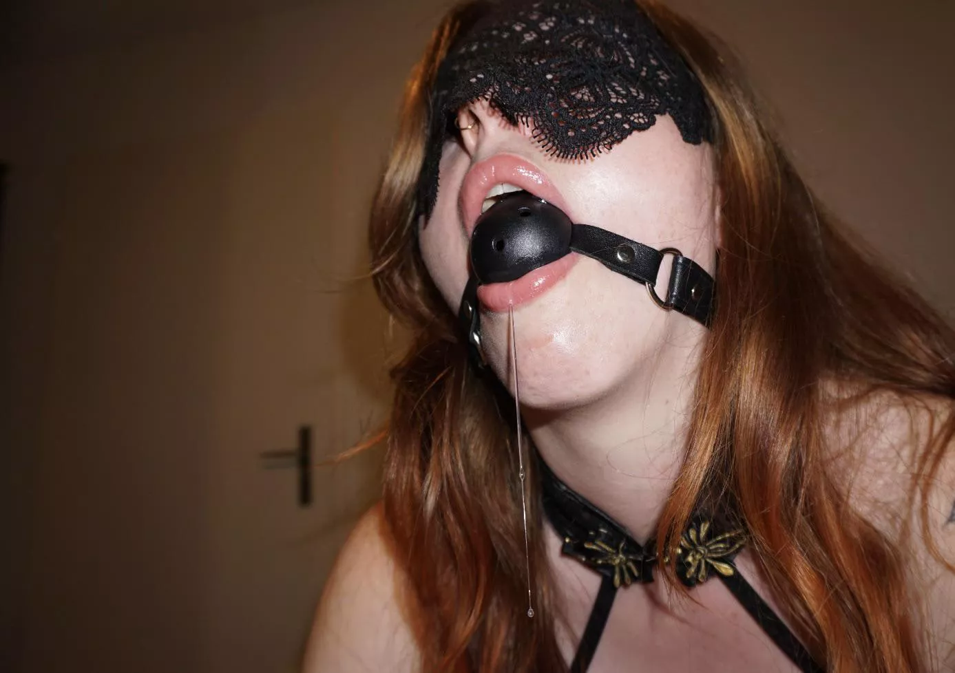 Would you punish me for drooling while i'm gagged?