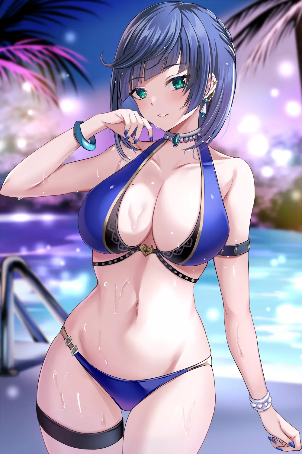 Yelan Bikini Beauty ( harimoji) [Genshin Impact]