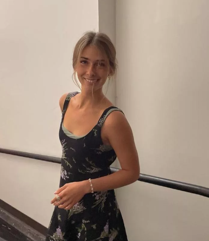 A dress and a smile