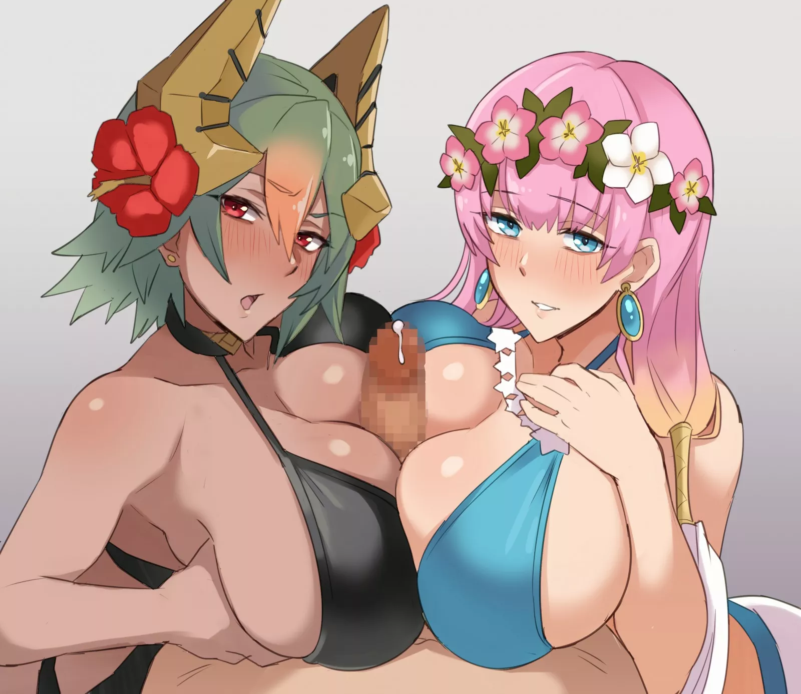 Leagjarn and Gunnthra providing a double boob ojb (Ââ€šÂâ€šÂÂ®Ã©Ã©)??