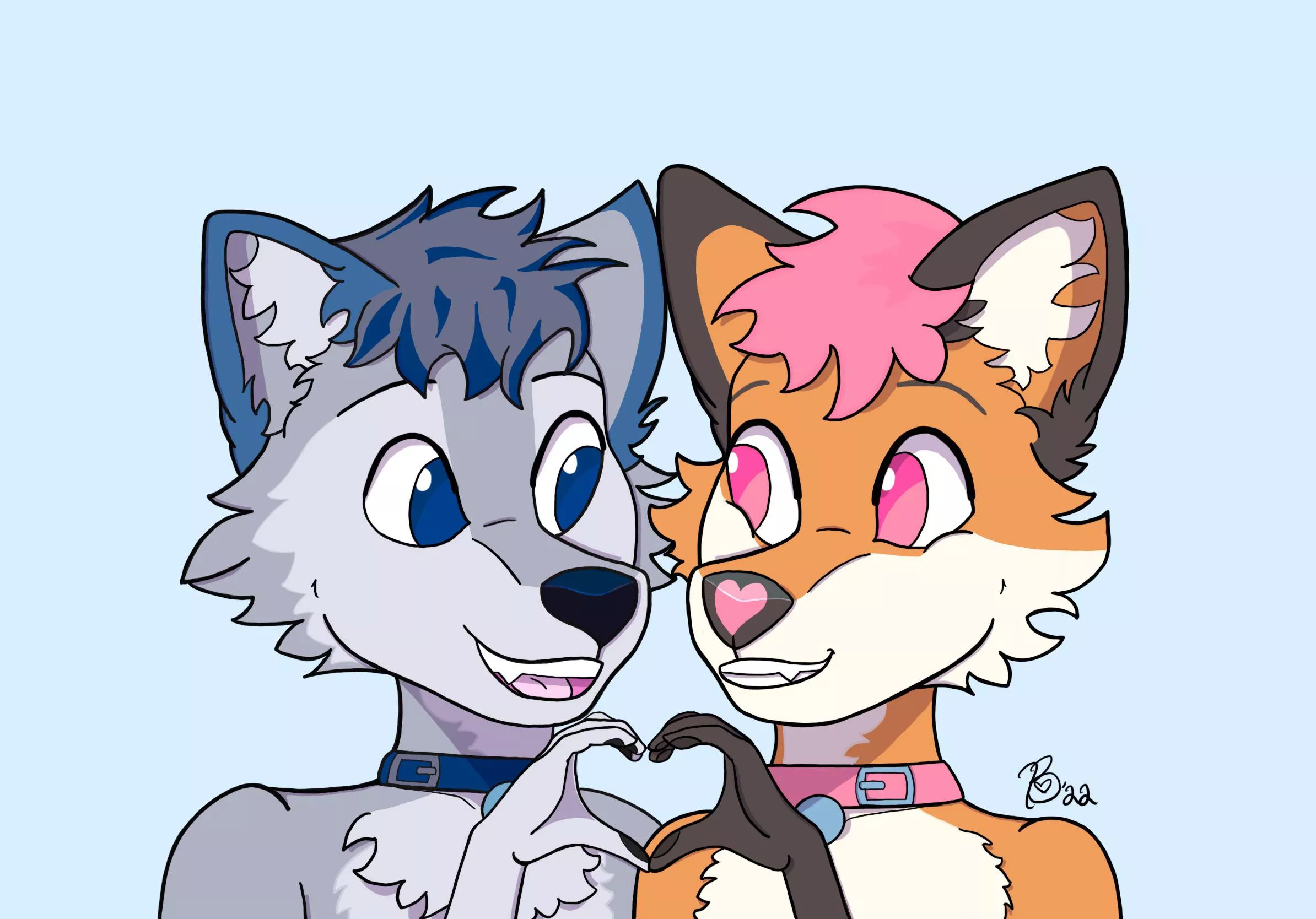 My better half 💕 (art by me!)