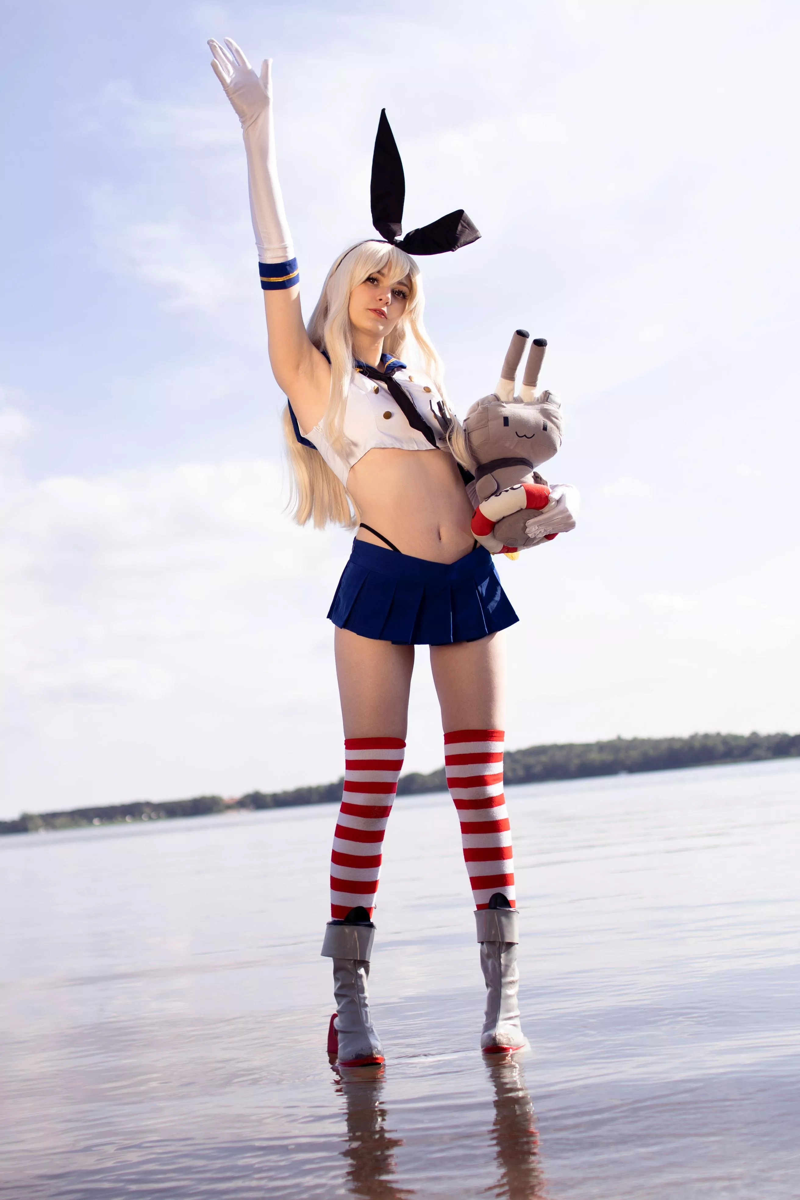 my Shimakaze Cosplay, hope you like it [self/Natsuku]