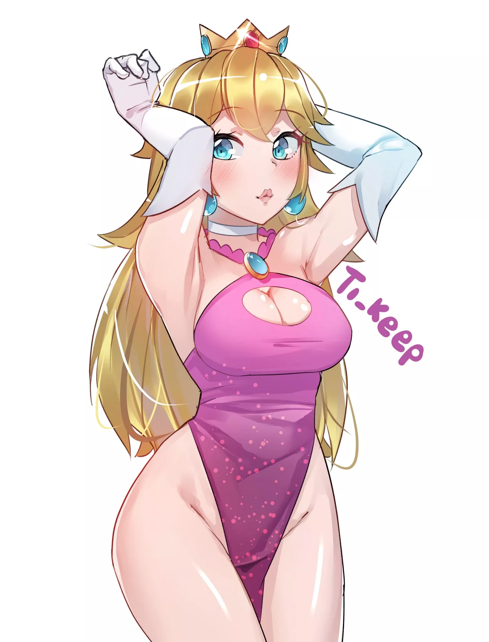 Starry Night Peach ( ti_keep)