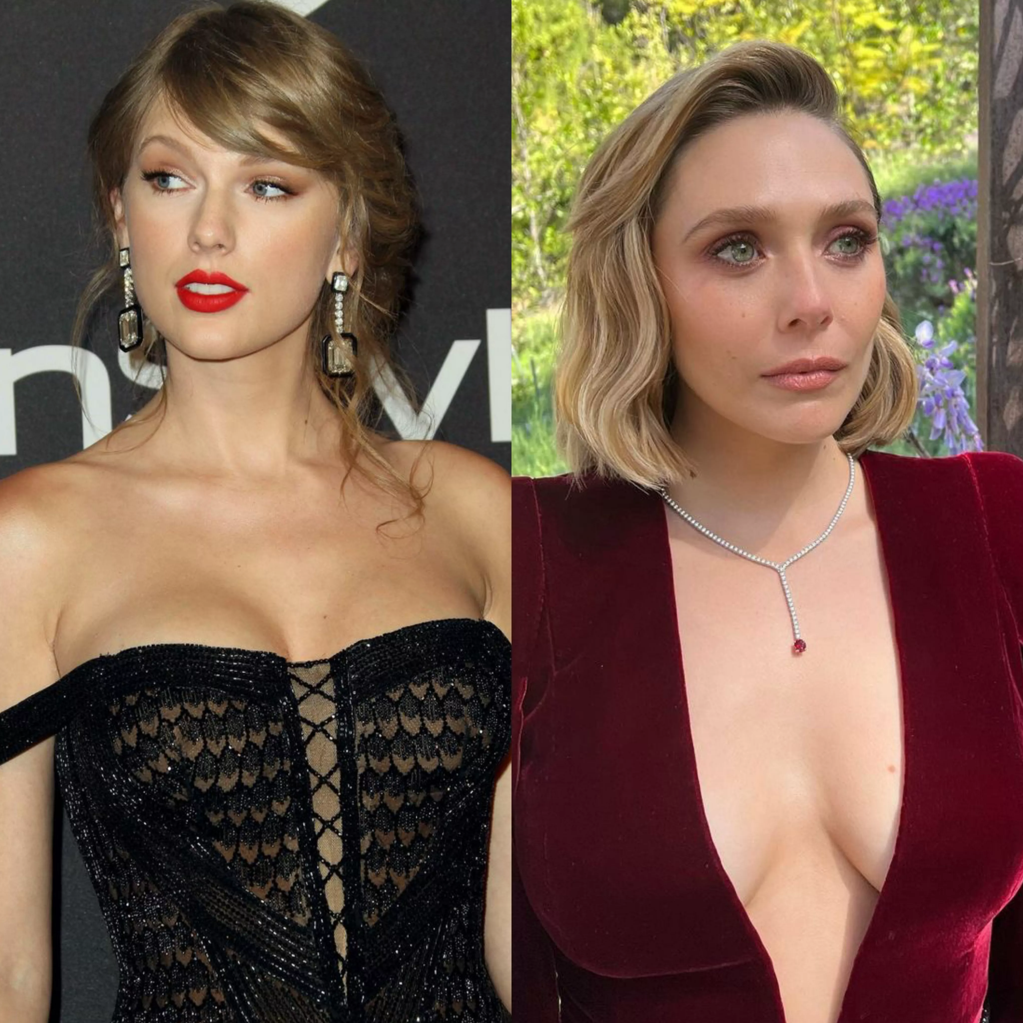 Super horny and really need a dedicated bi bud to help me cum for Taylor Swift and Elizabeth Olsen