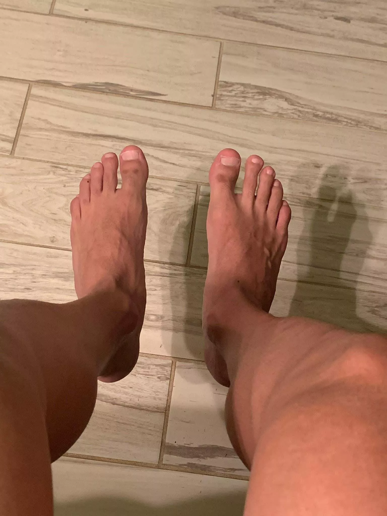 Any love for bodybuilder feet?