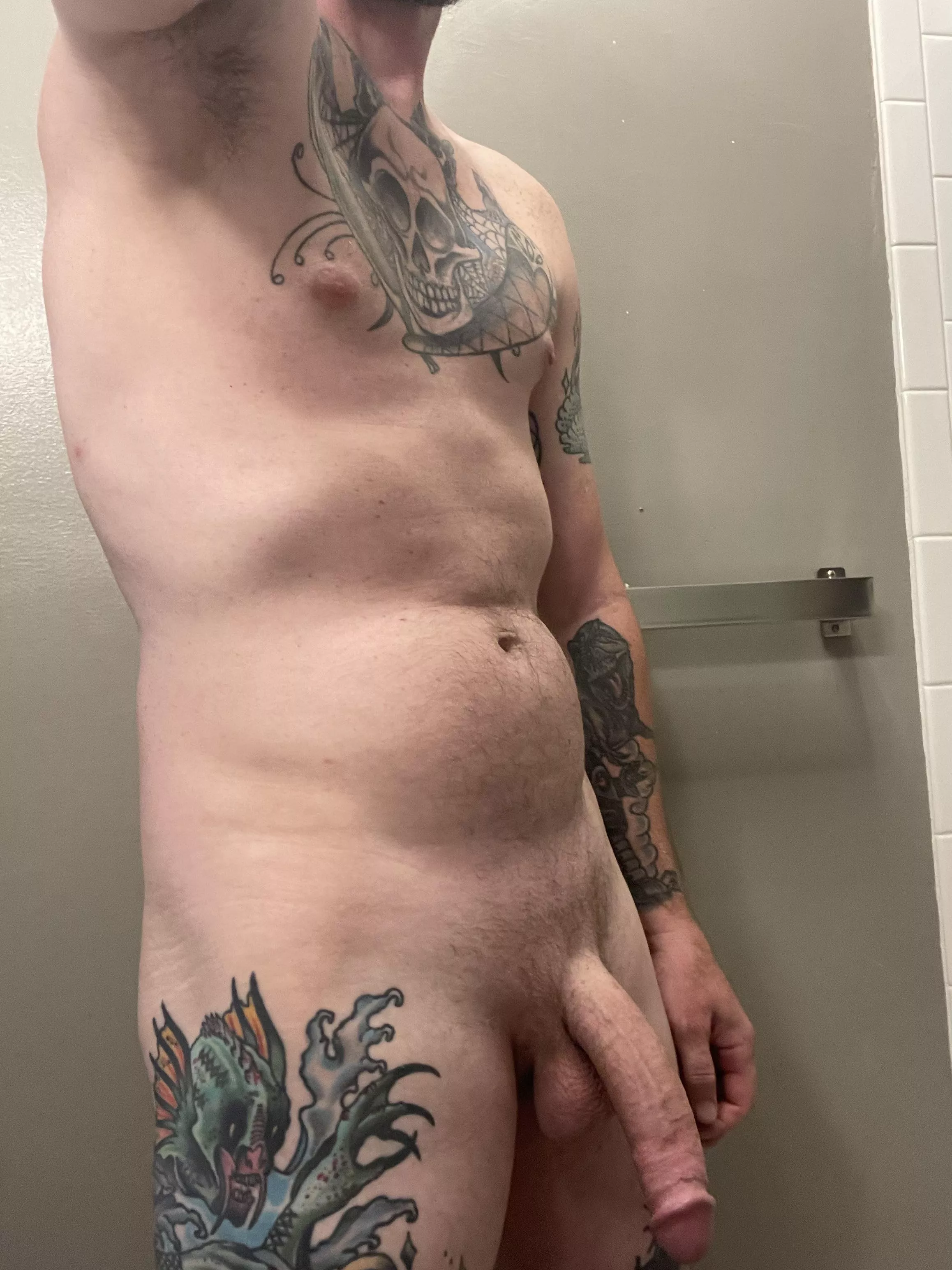 Before I shower