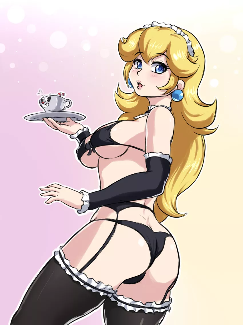 Erotic Maid Peach (LeonArt)