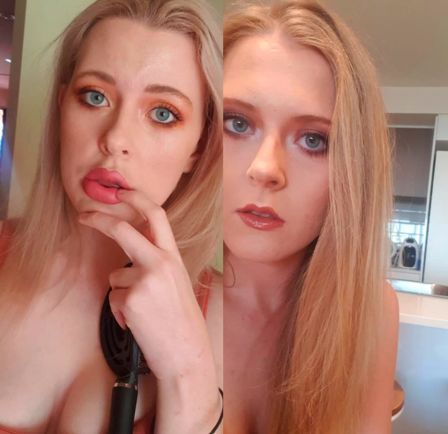 I promise this is my lawt lip transformation post for a while I'm just obsessed 