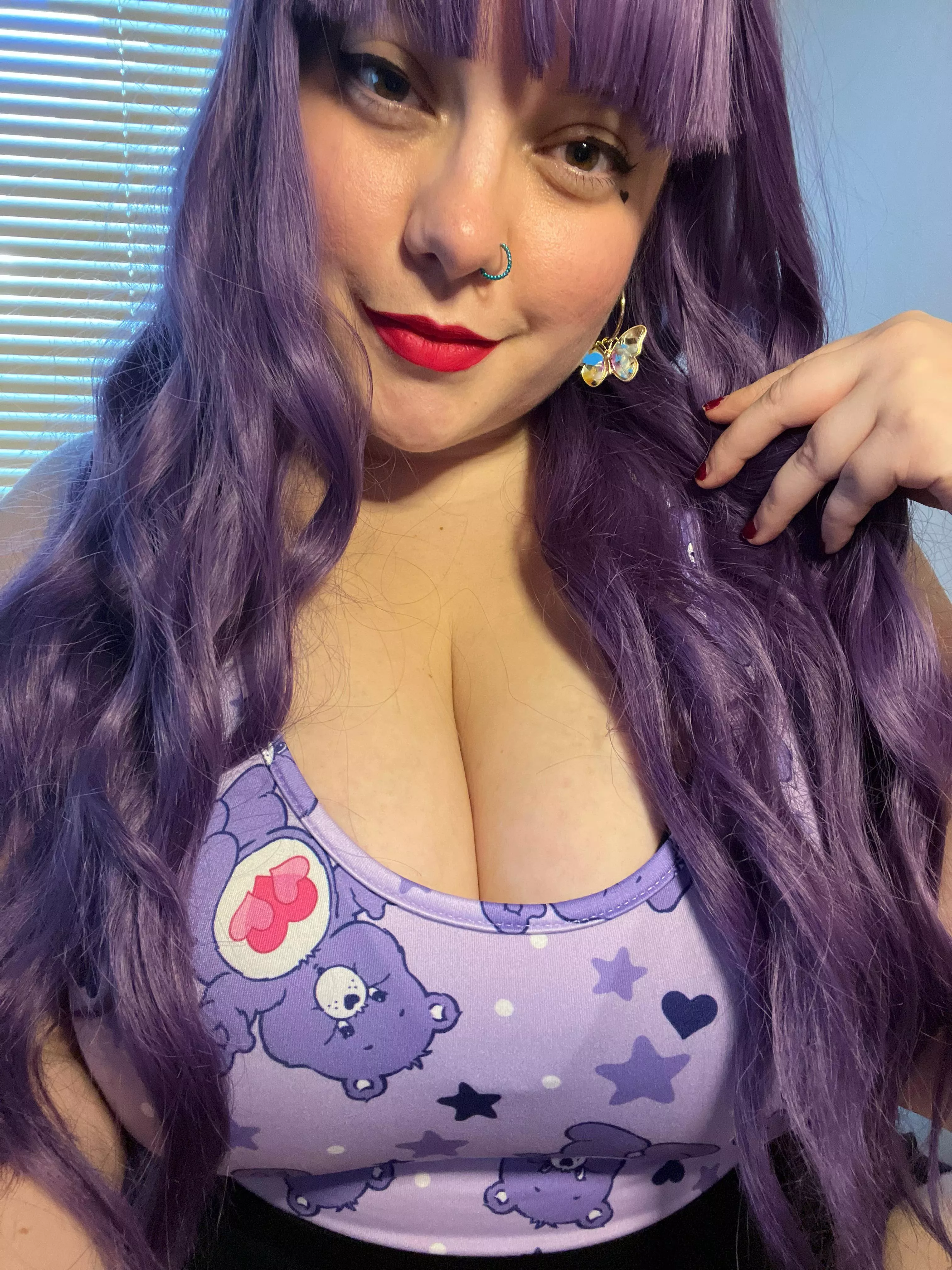 My new care bear bodysuit is amazing.