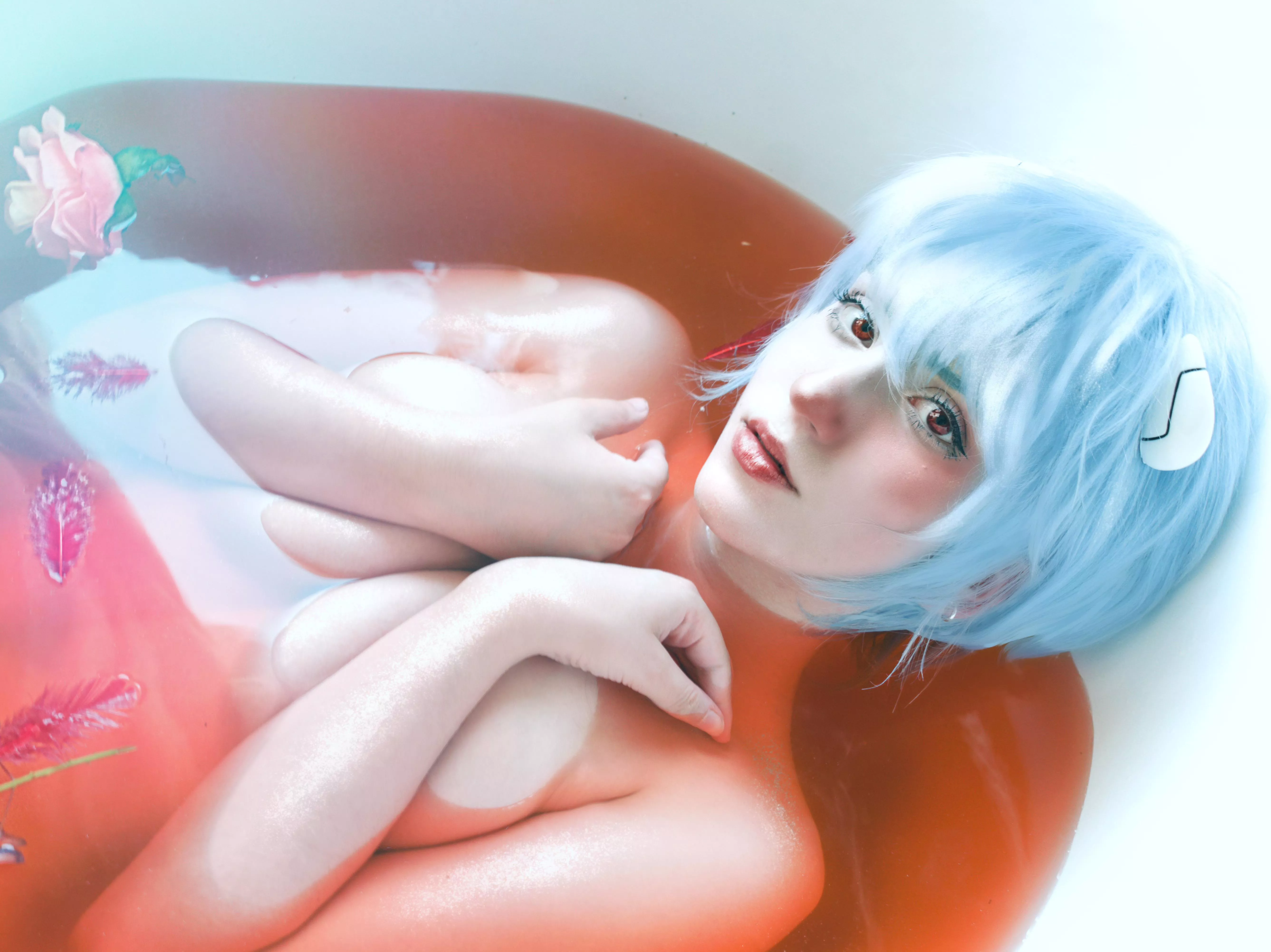 Rei Ayanami by Spaceneima_