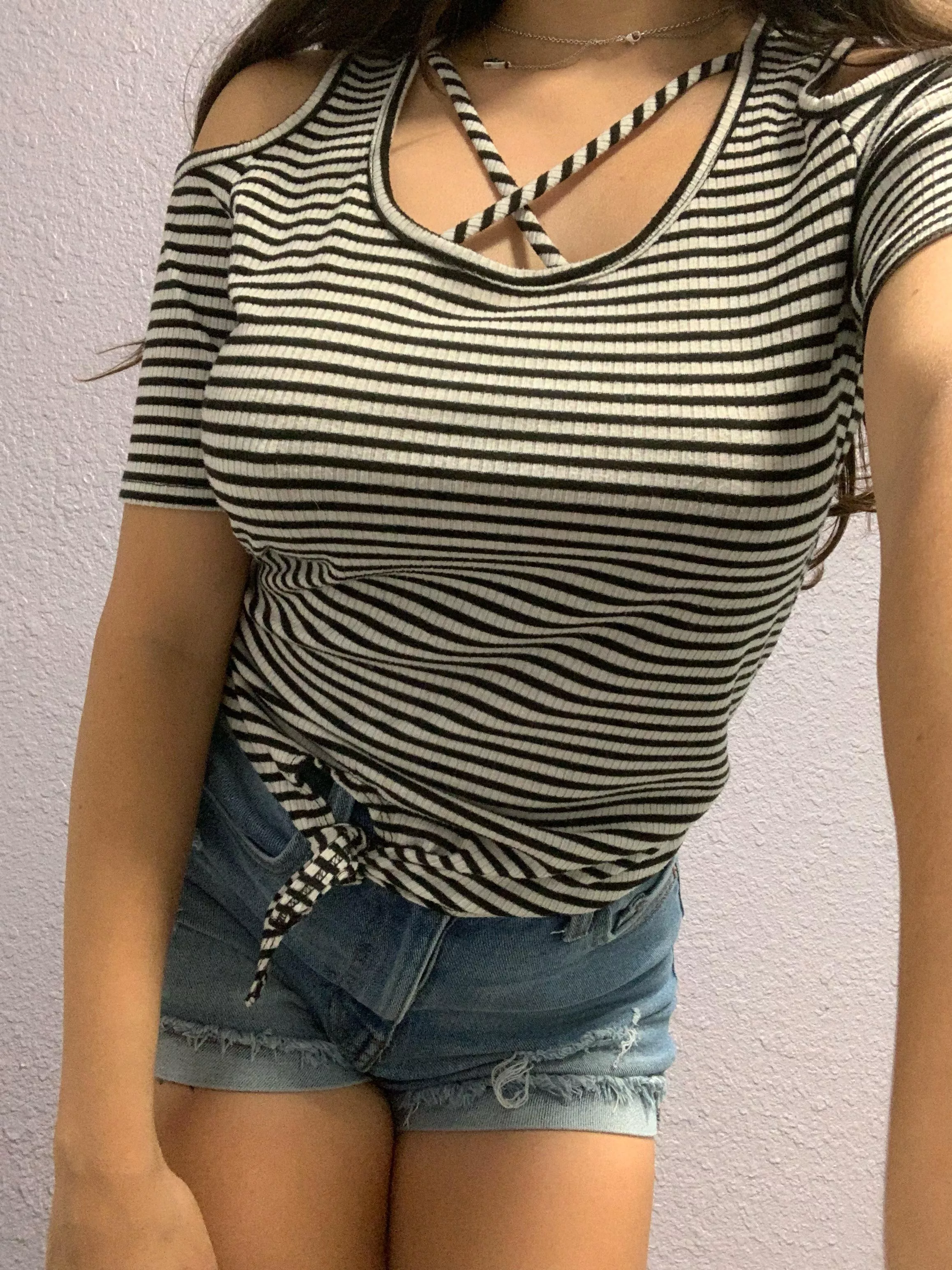 Todayâ€™s braless outfit ðŸ’