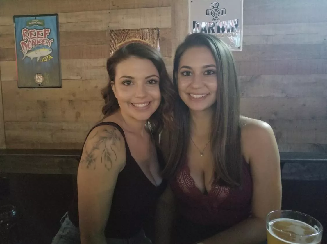 [2] sisters both with big boobs tough choice