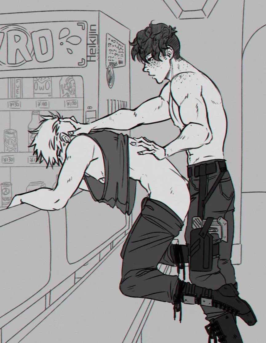 Alleyway Fucc? Alleyway Fuck! Sometimes Deku Just Canâ€™t Help Himself. (By @HeikiJin) | DekuBaku | My Hero Academia