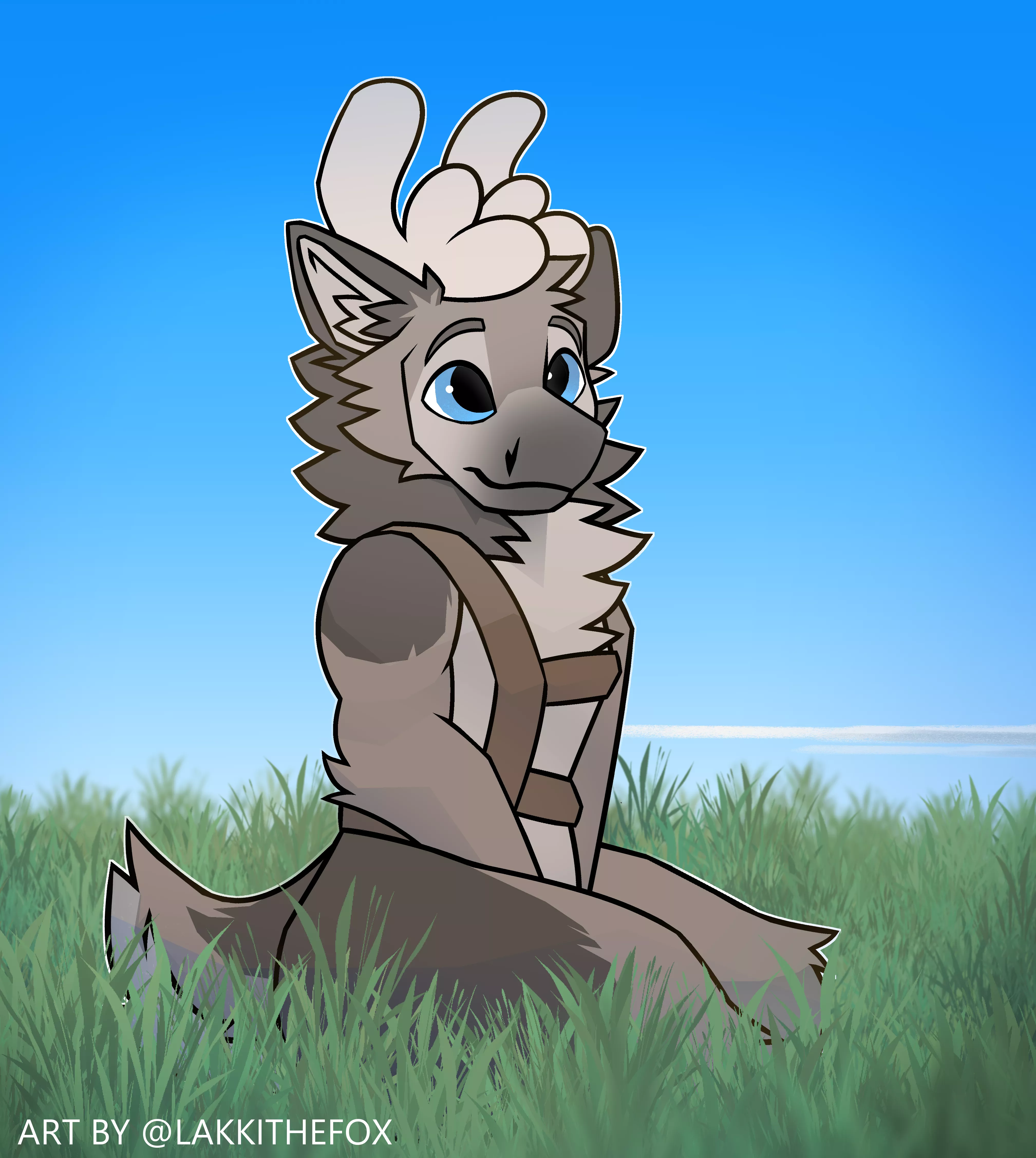 Field (Art by @LakkiTheFox)