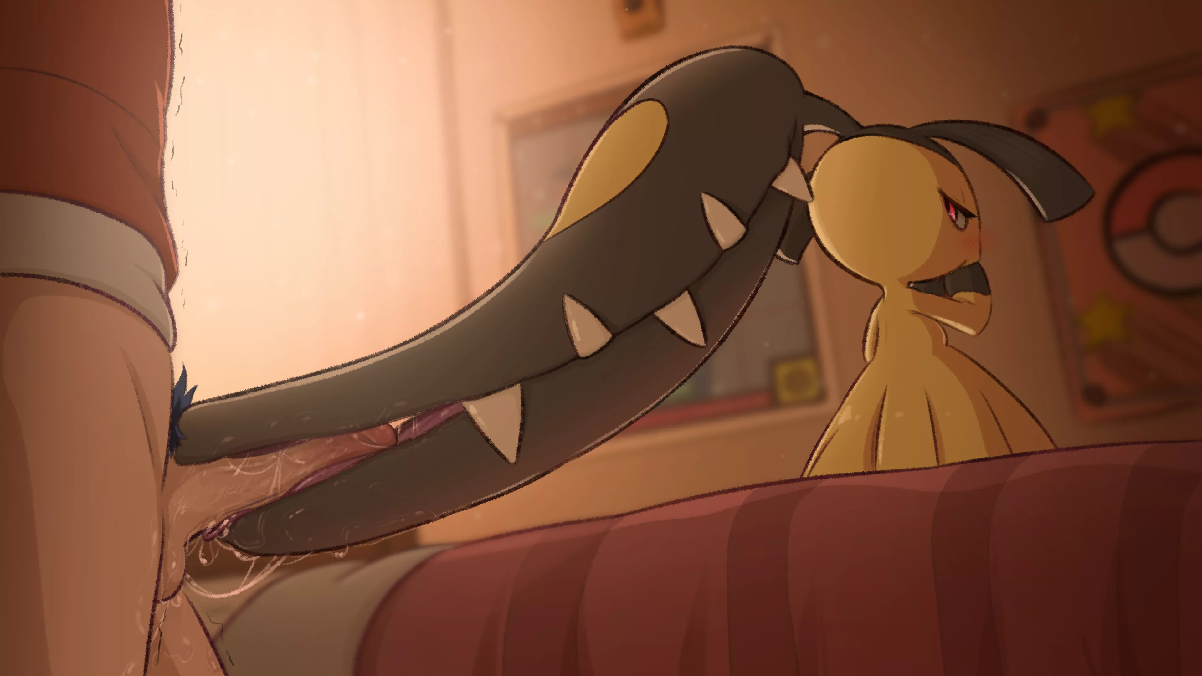 Mawile Blowjob(?) by WorstM8