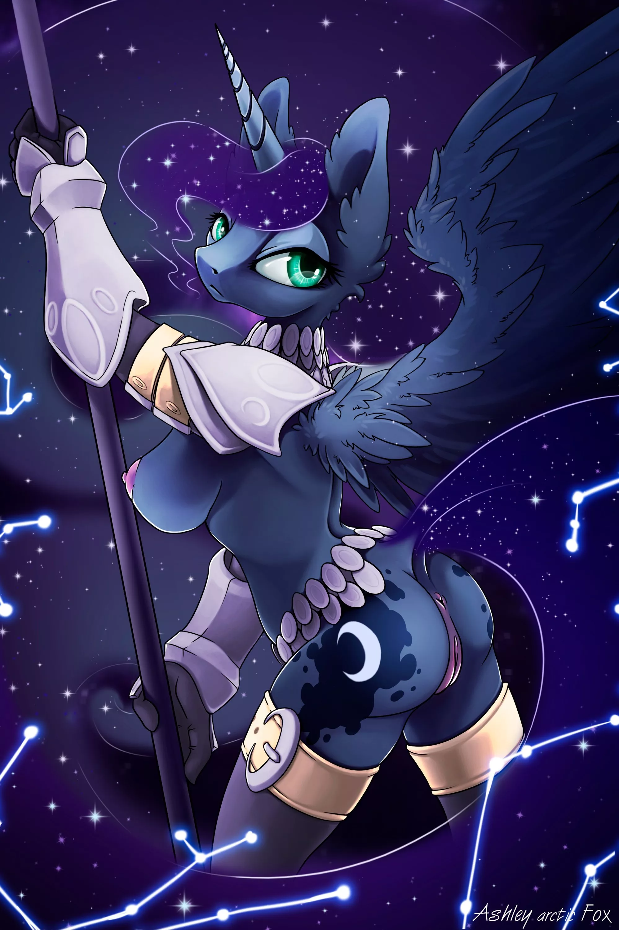 Princess Luna [F] (arctic-fox)