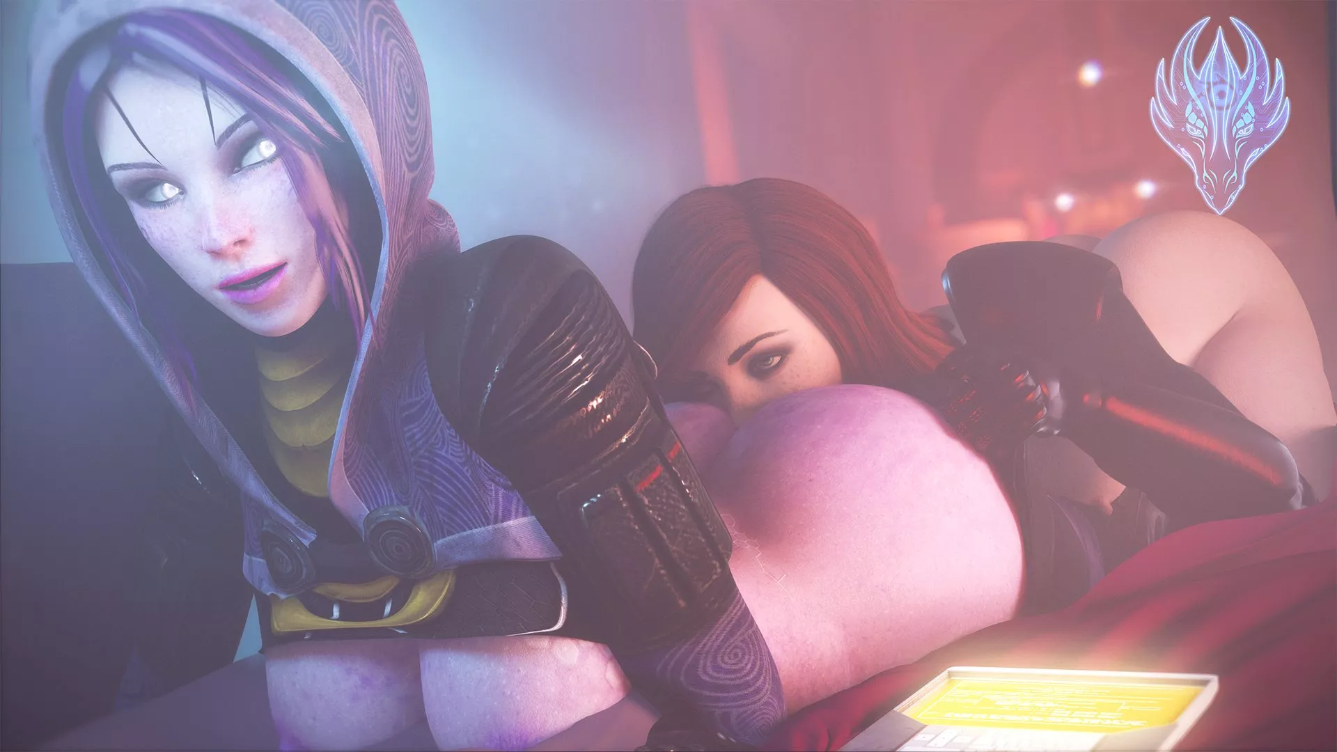 Tali & FemShep (its-gergless)