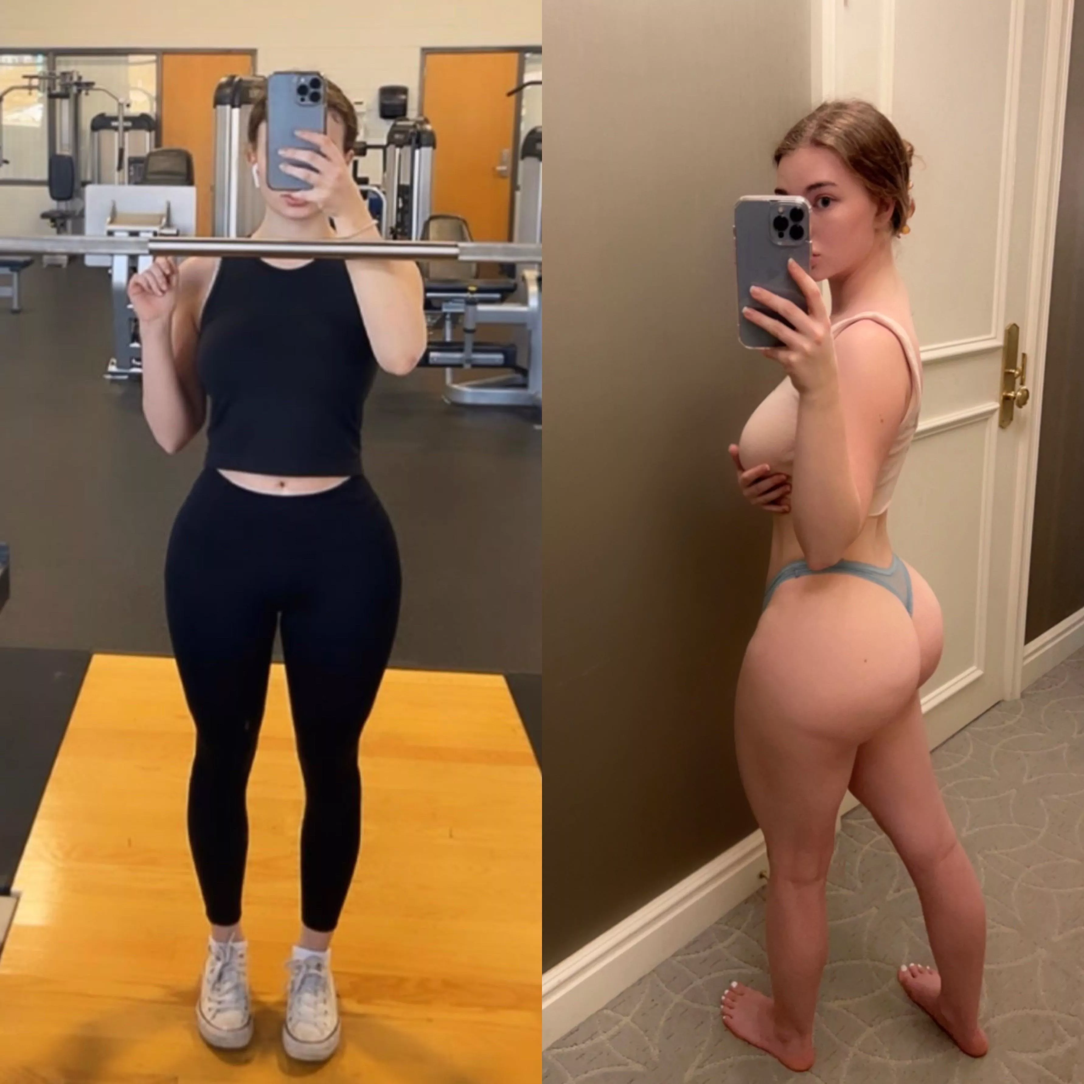 What the gym sees vs what Reddit sees