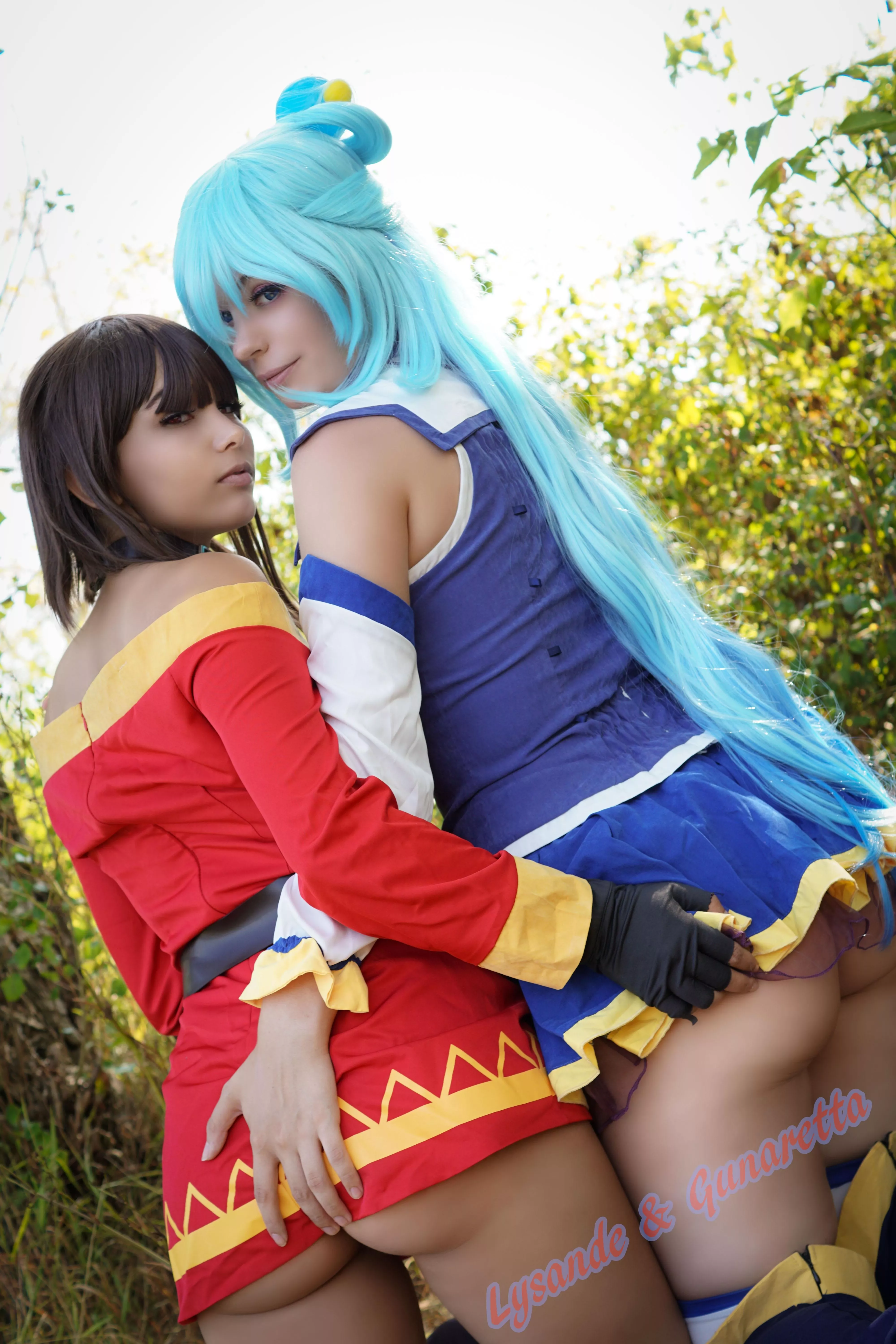 Who would you award with best booty, Megumin or Aqua? (By Gunaretta and Lysande)