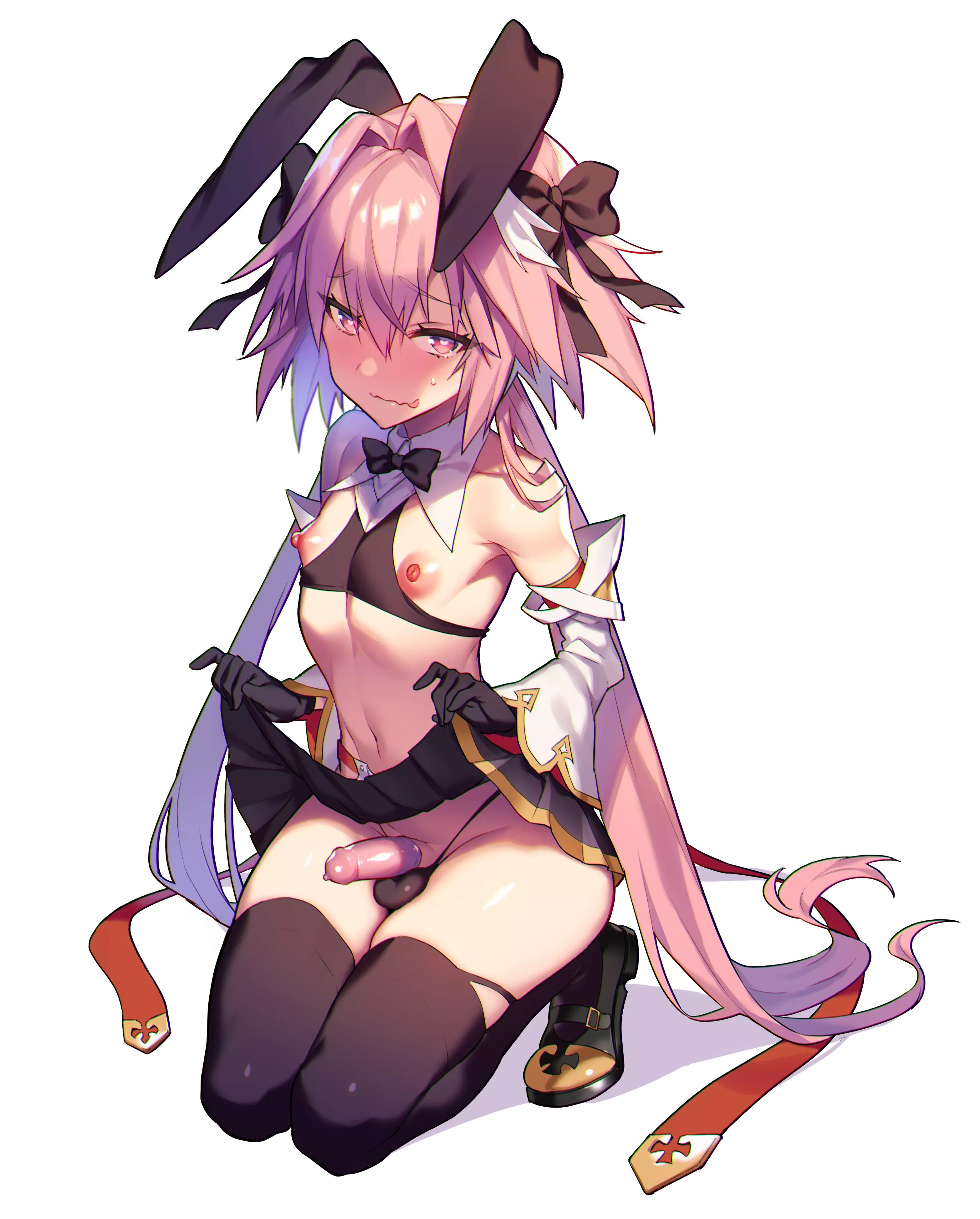 Astolfo and his new bunny suit [ Morikoke ]