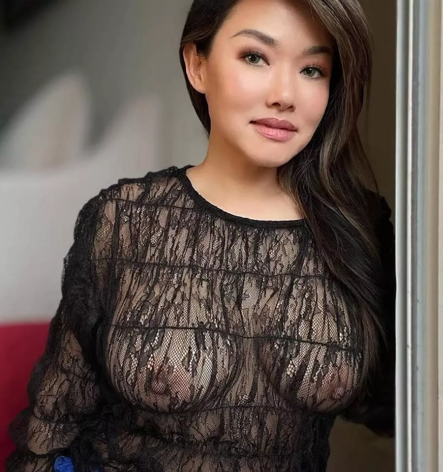 Busty exotic beauty