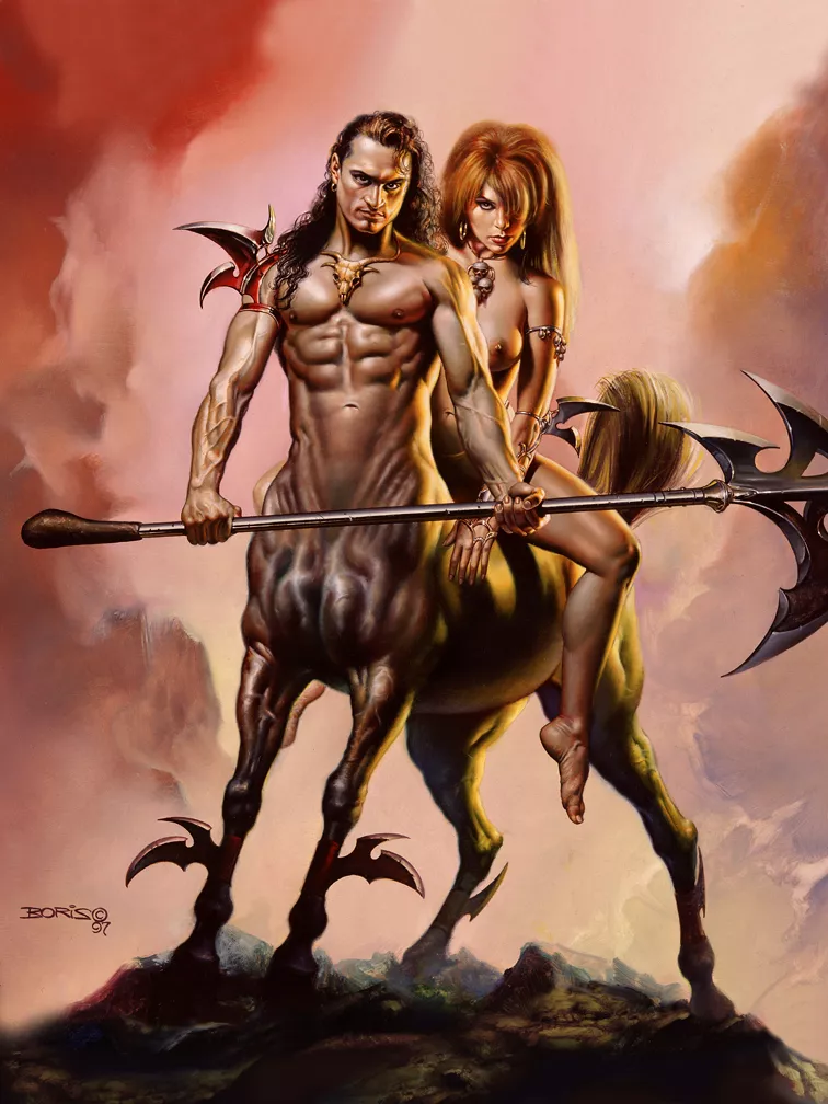 Centaur and Mate (BorisVallejo)