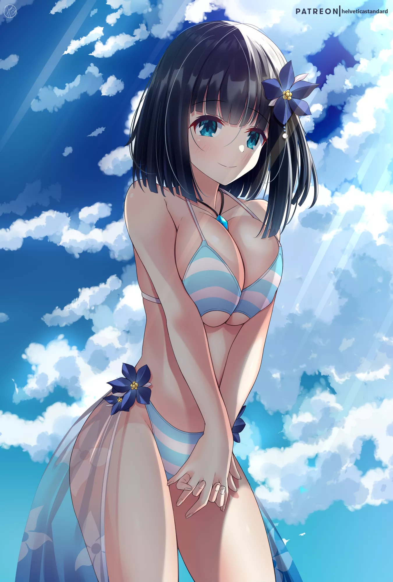 Coral Bikini Beauty (helvetica std) [Original]