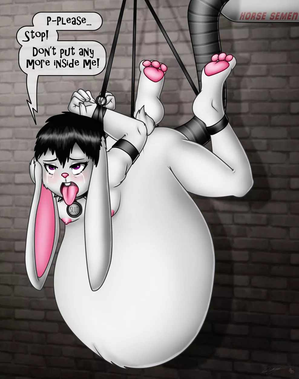 [F] Stuffed bunny (Evil-Rick)