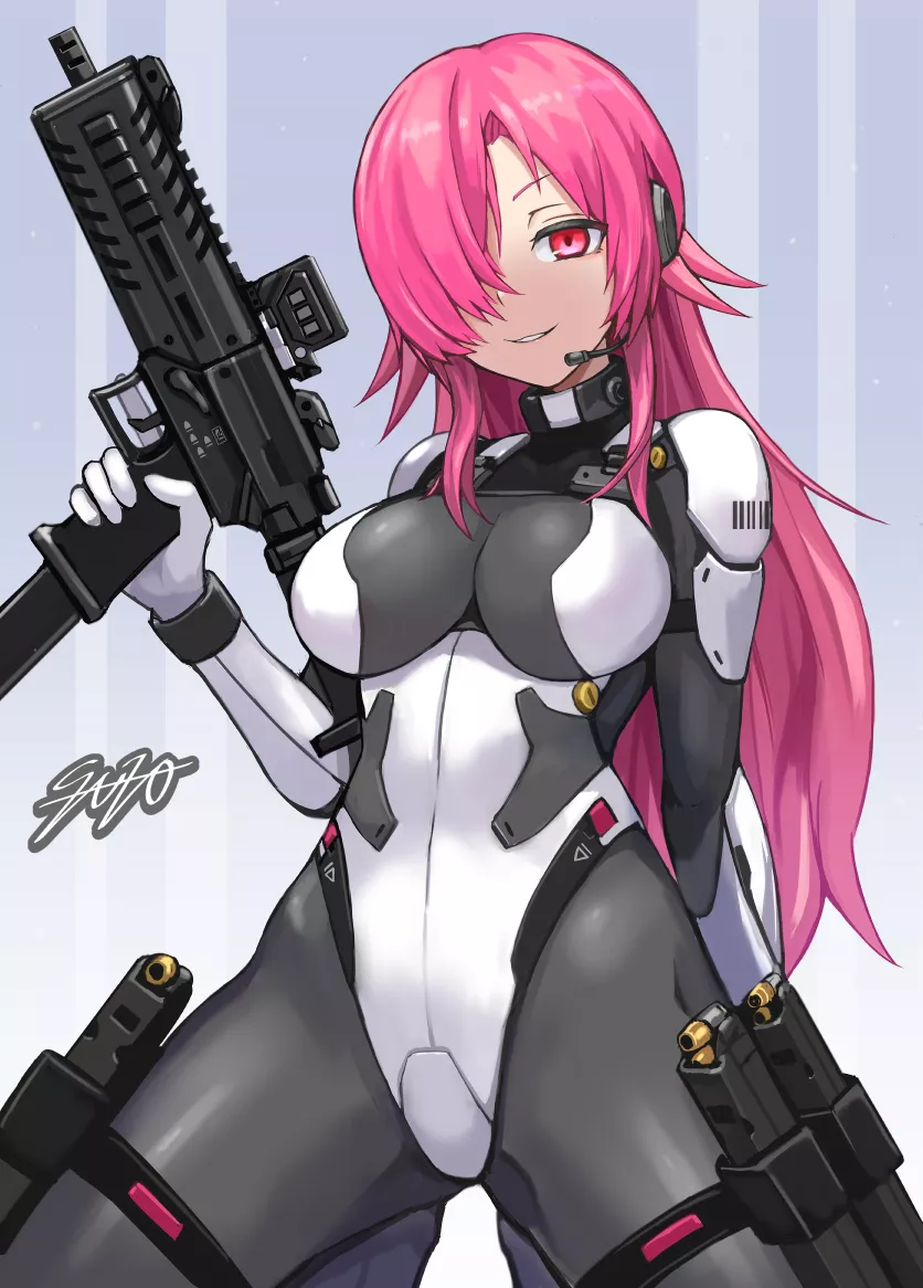 Gun Gal Bodysuit (Sunao) [Original]