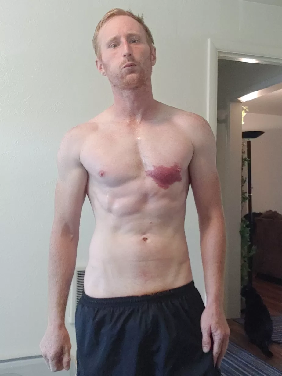 (M)y post-cardio sheen