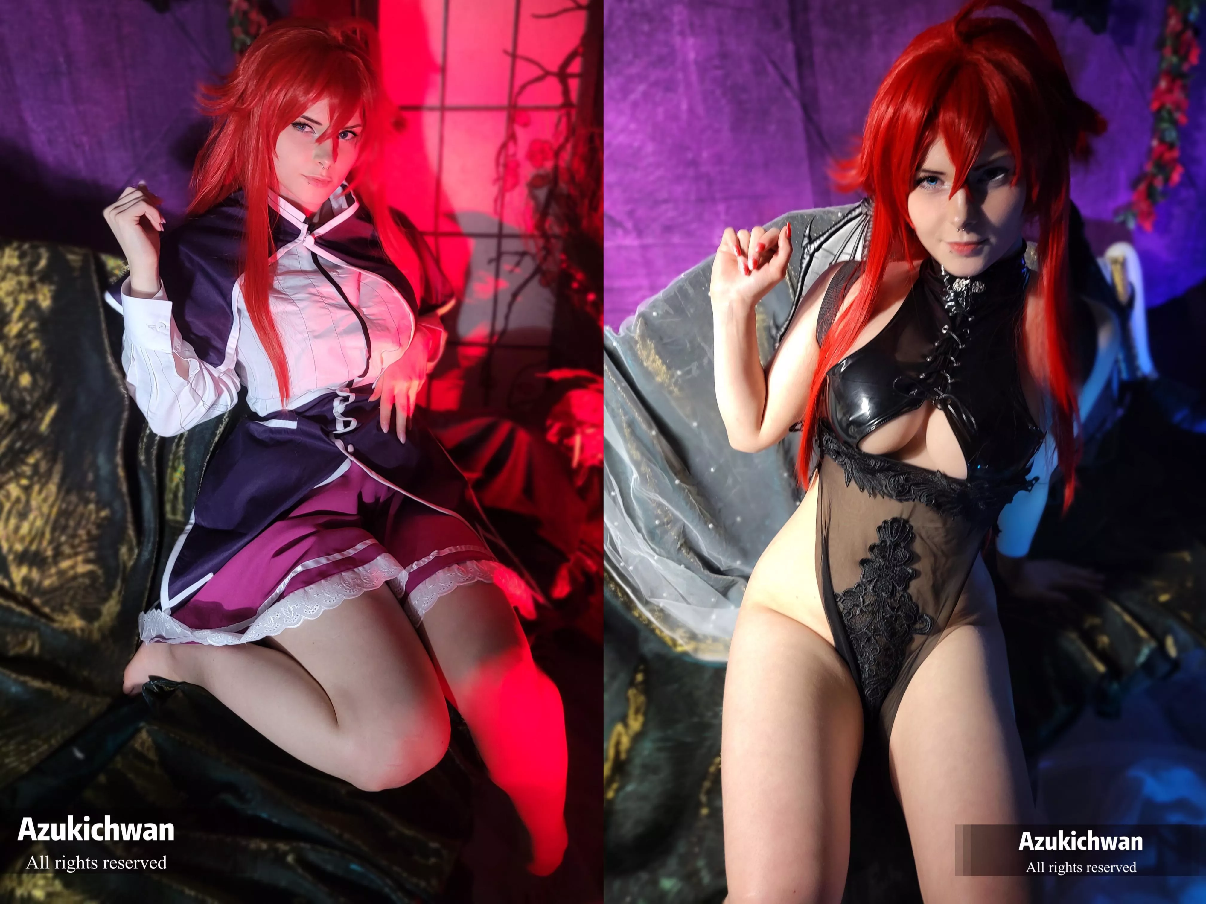 [self] Rias Gremory By Azukichwan