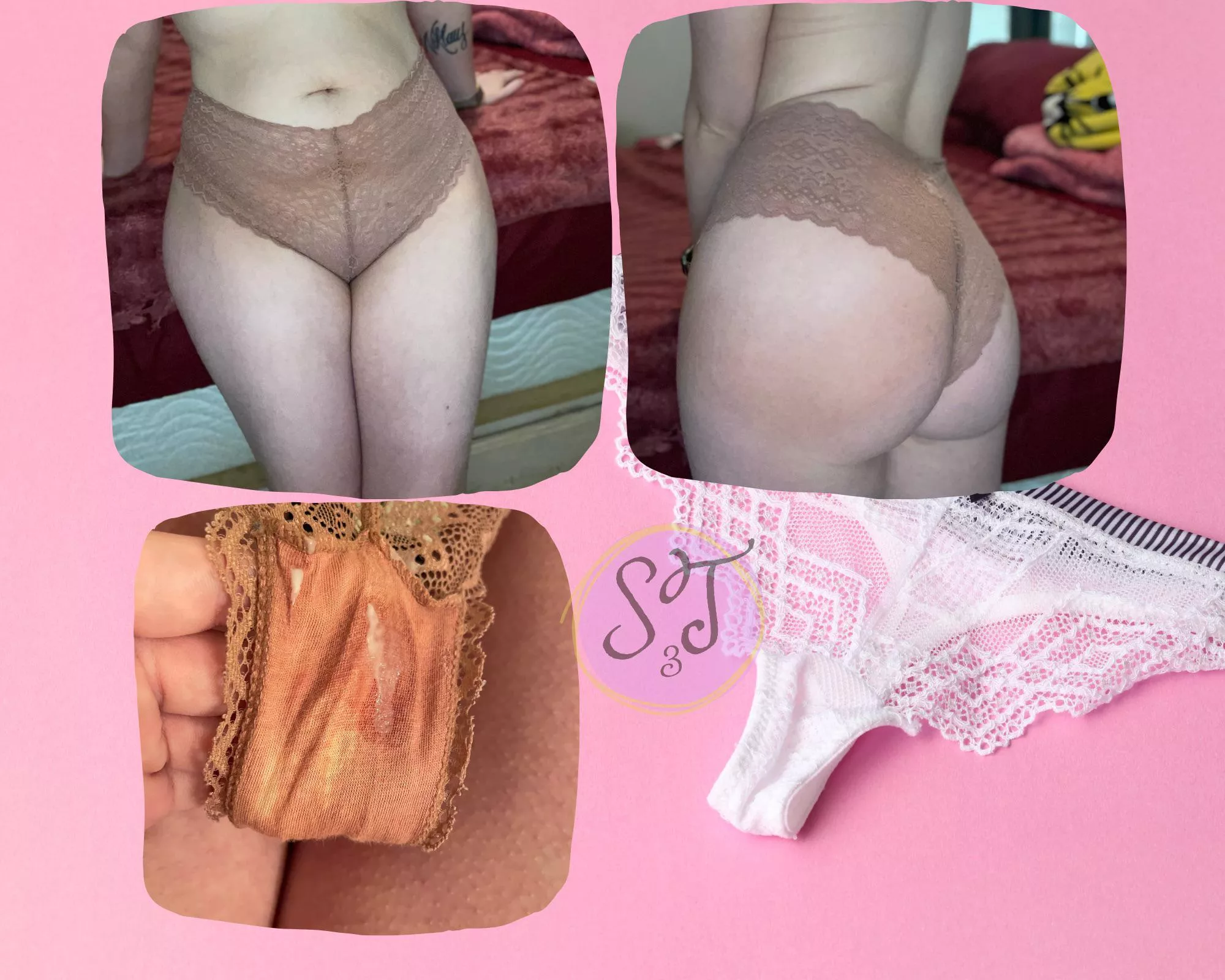 [selling] READY TO SHIP! My nude laces panties are creamy and ready just for you! $35 plus shipping US only ðŸ–¤ hurry and message before they are gone!