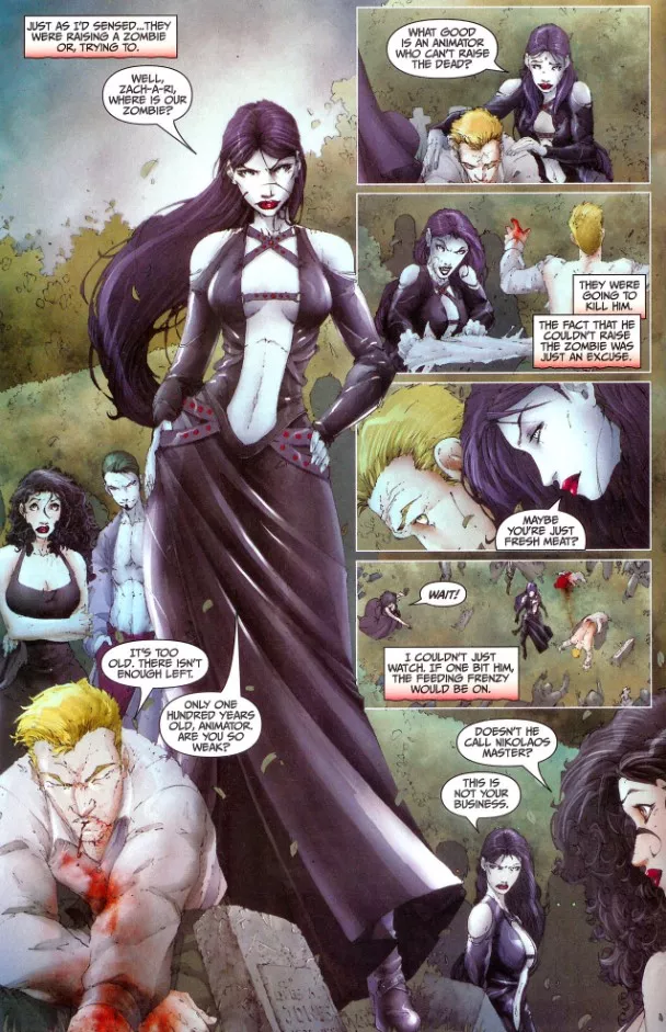 Theresa's Dress [Anita Blake, Vampire Hunter: Guilty Pleasures #7]