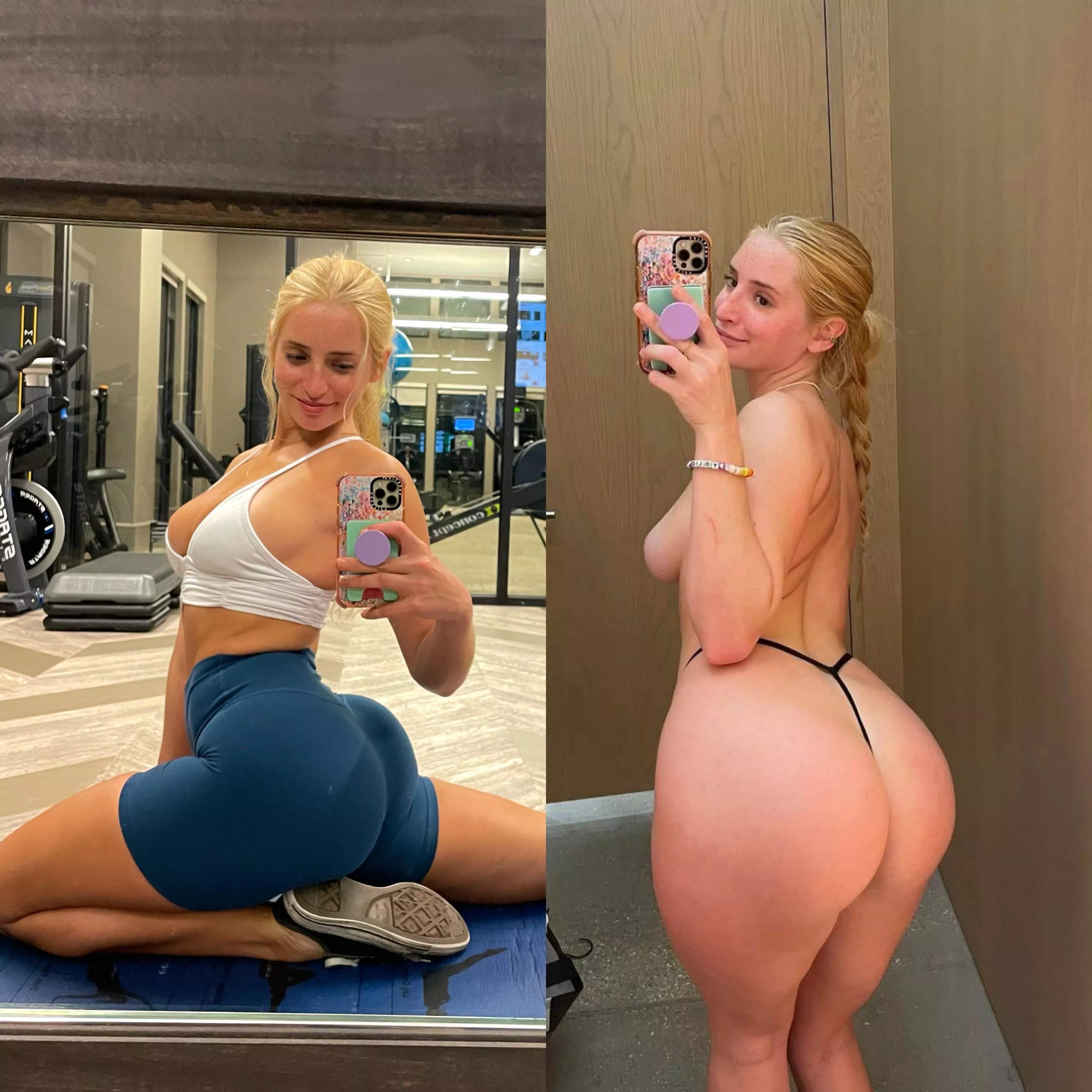 what the gym sees VS what reddit sees