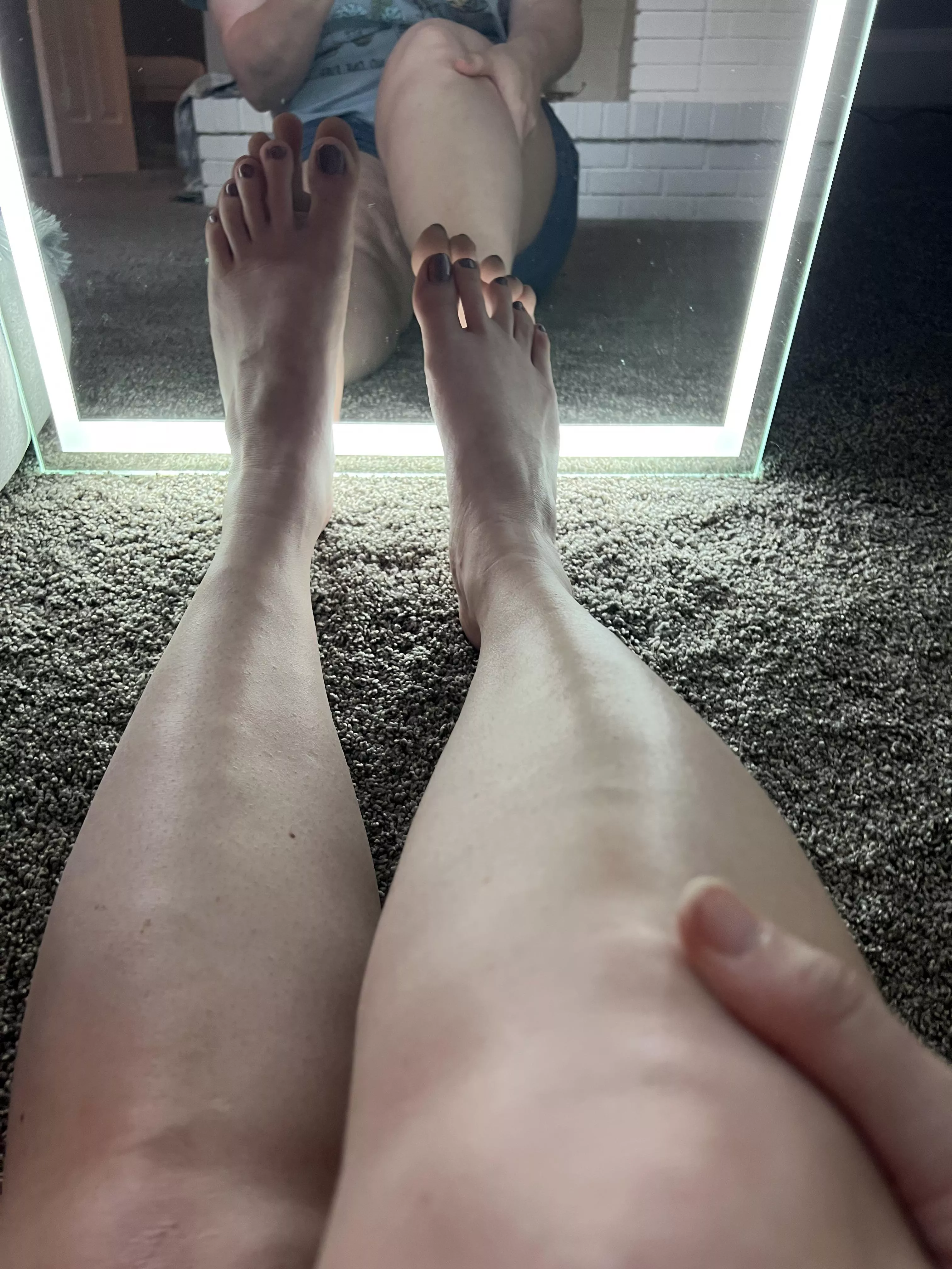 Worship my feet?