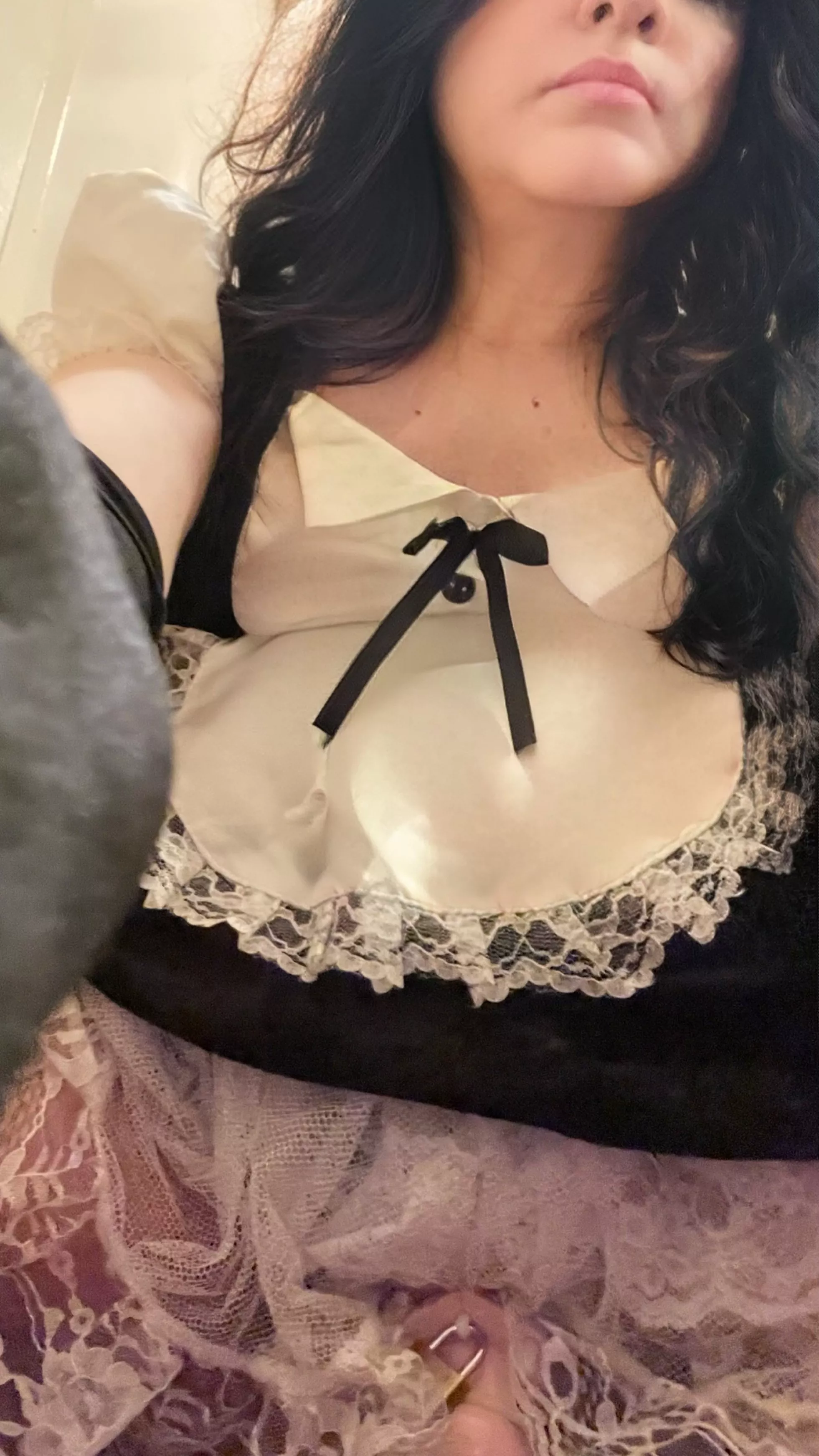 A tease (until I get better at taking selfies this close)