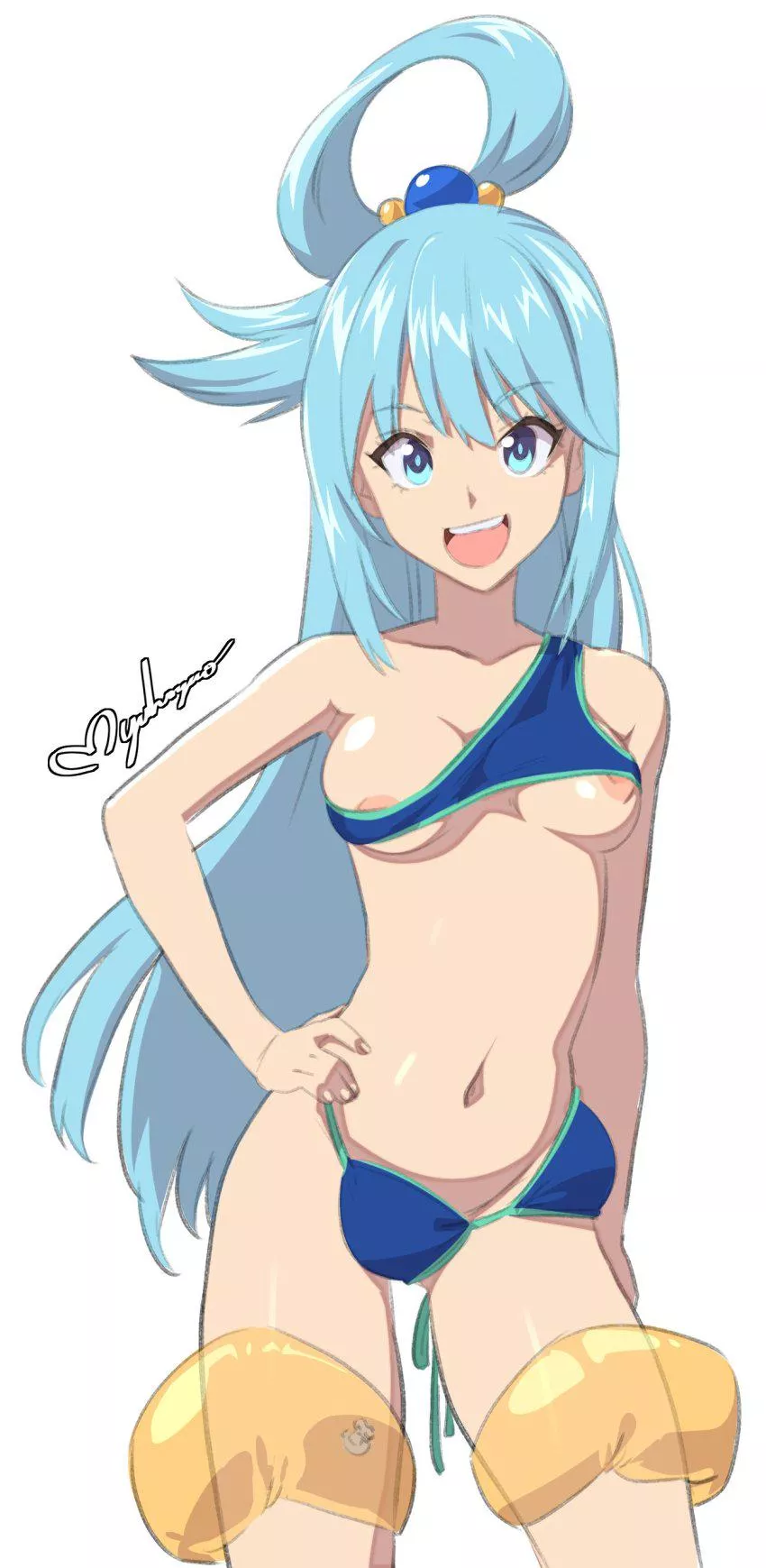 aqua [myahogo] (konosuba)