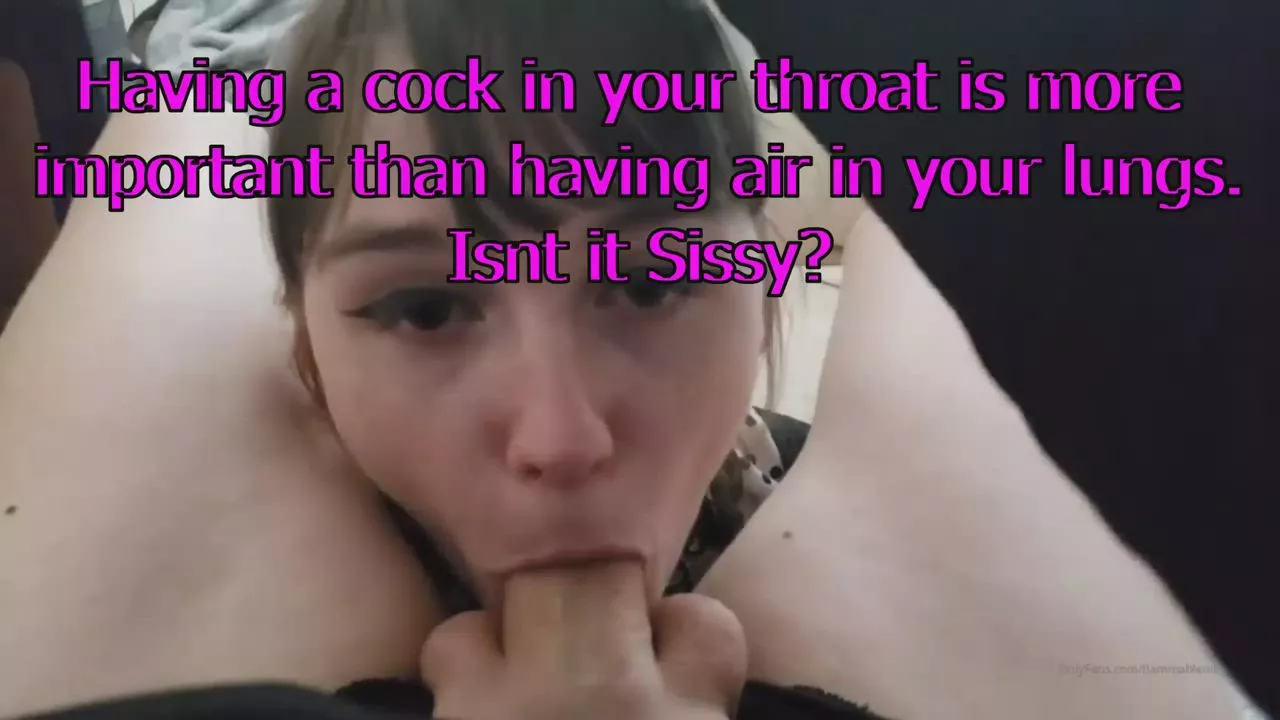 Cock>Air someone make me cry and gag