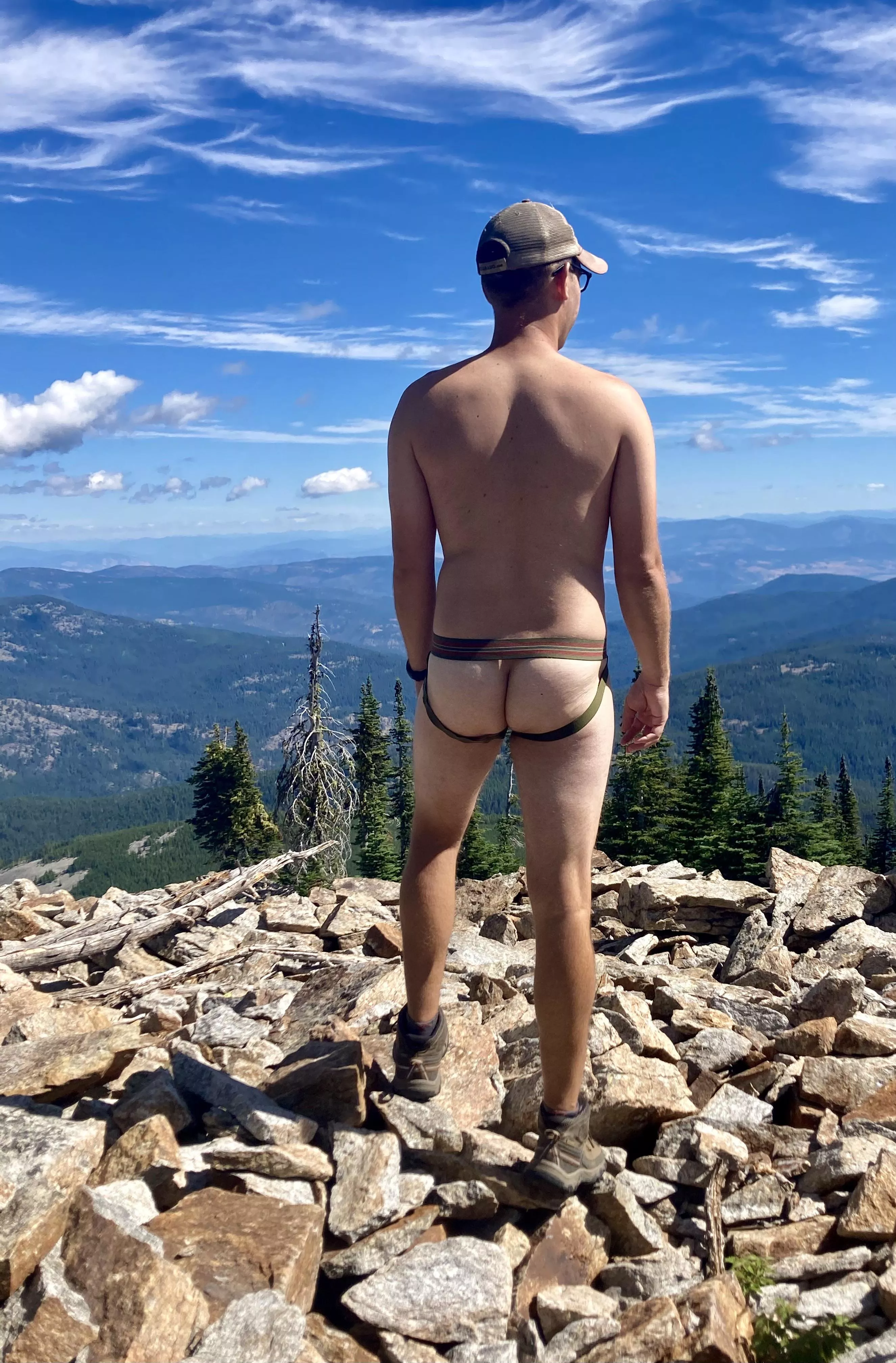 Hike mostly naked